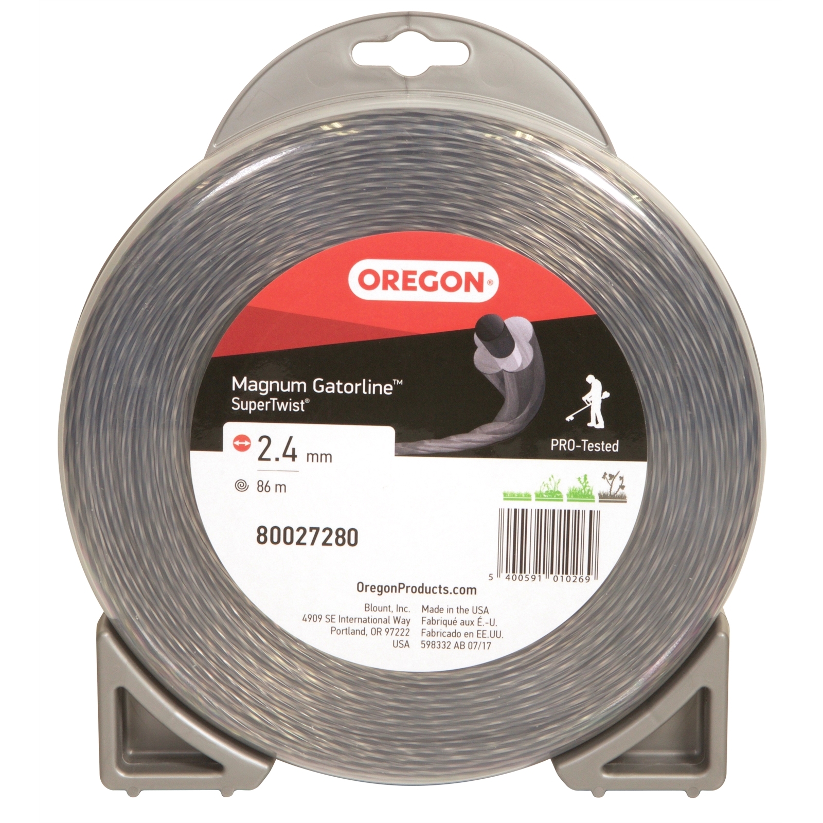 Oregon 2.4mm x 86m Twist Trimmer Line Bunnings Australia