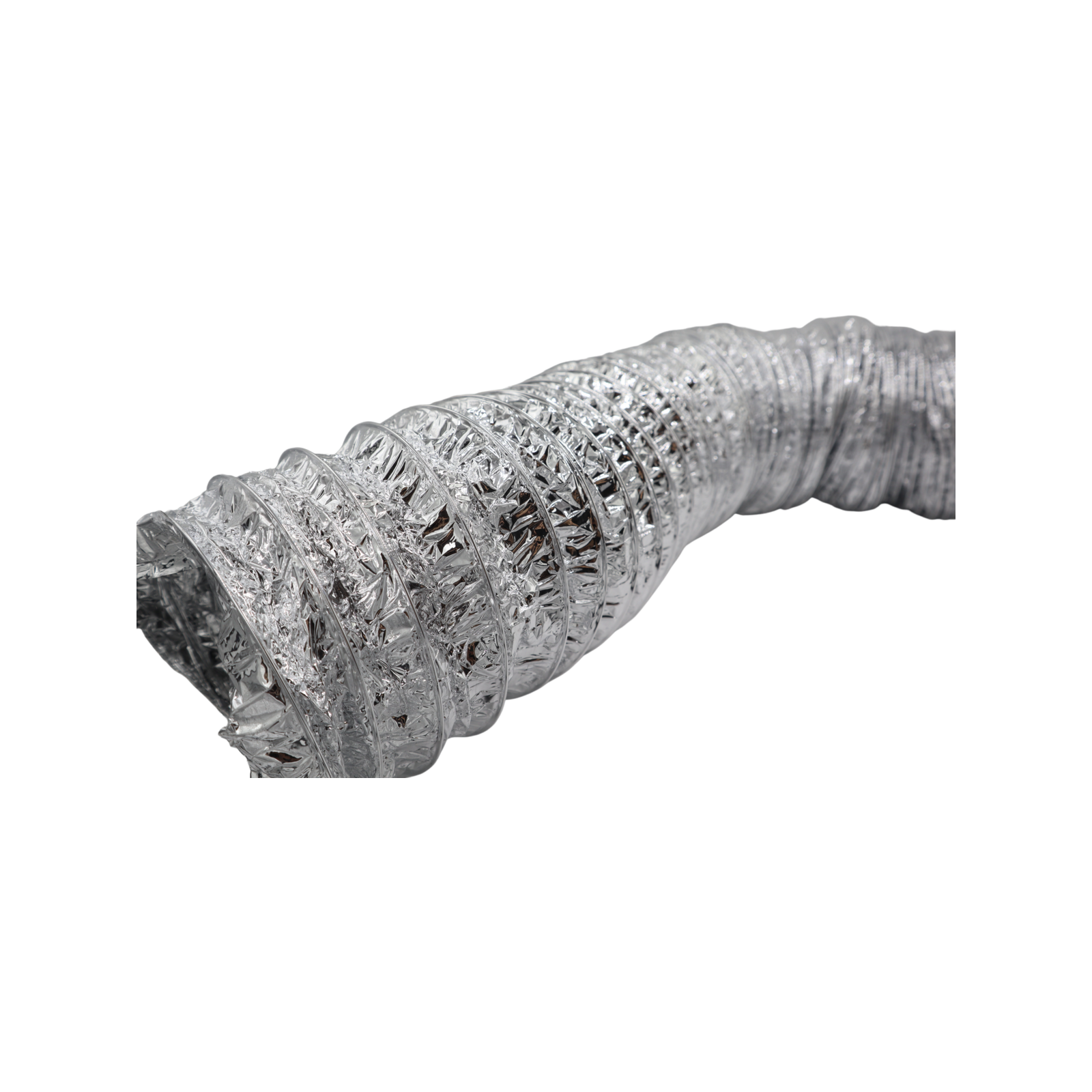 Builders Edge 2.4m x 100mm Aluminium Foil Flexible Duct Bunnings