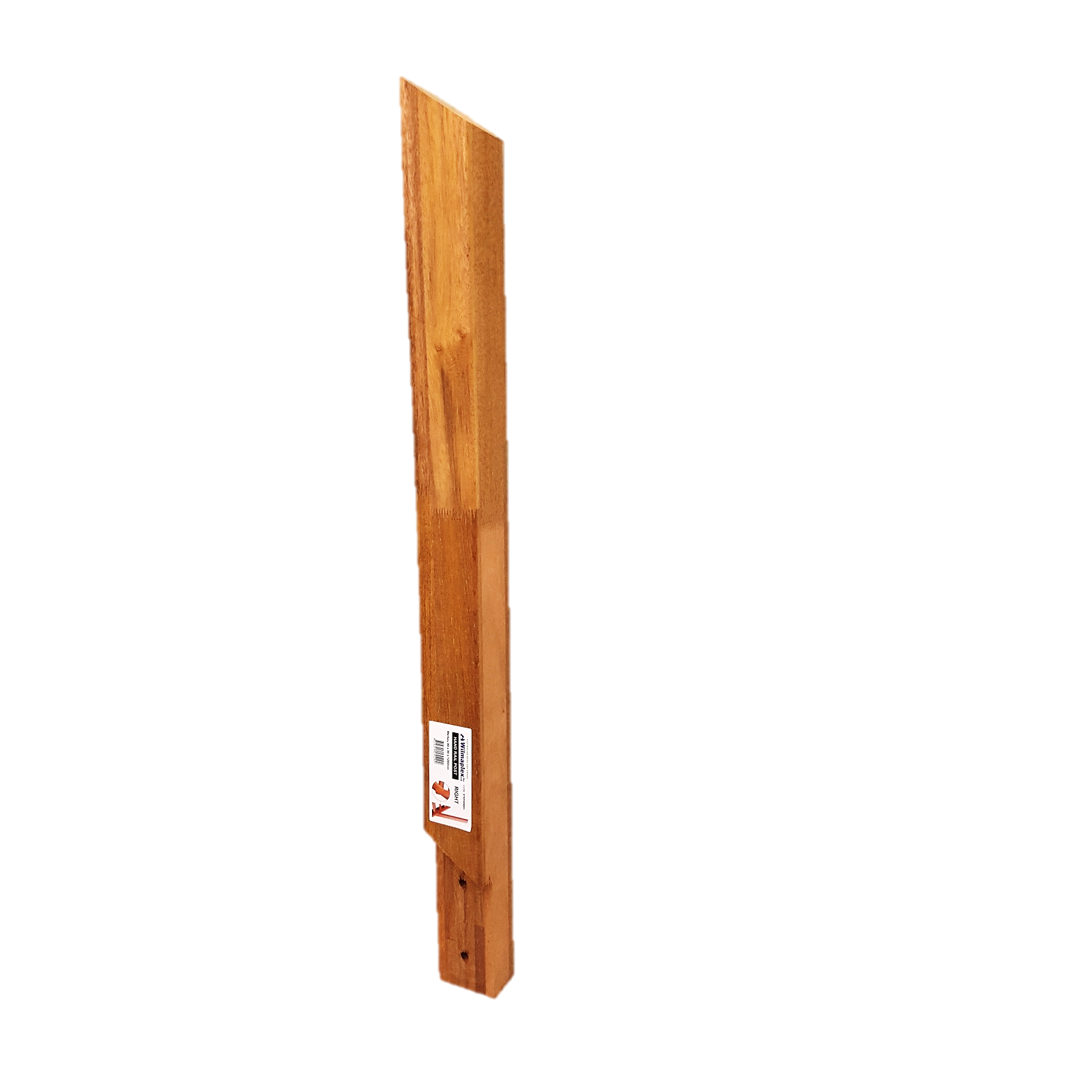 90 x 90mm 1.2m Stair Handrail Post Merbau Right Hand Side Bunnings