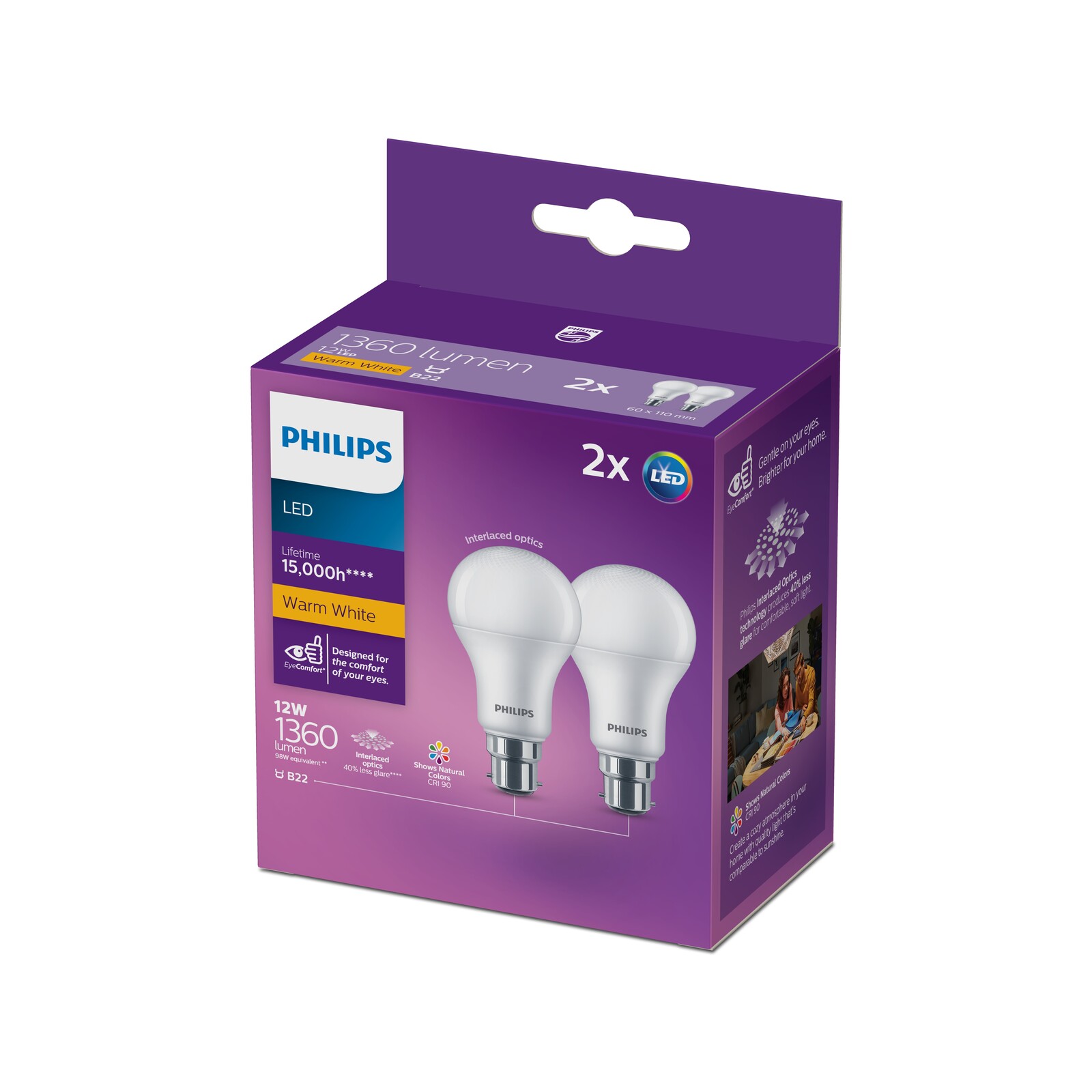 Philips Led 1400lm Cool Es 2 Pack