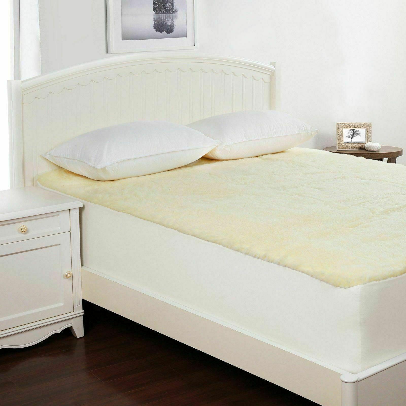 Dreamaker 300gsm Australian Wool Fleece Underlay - King Single Bed -  Bunnings Australia