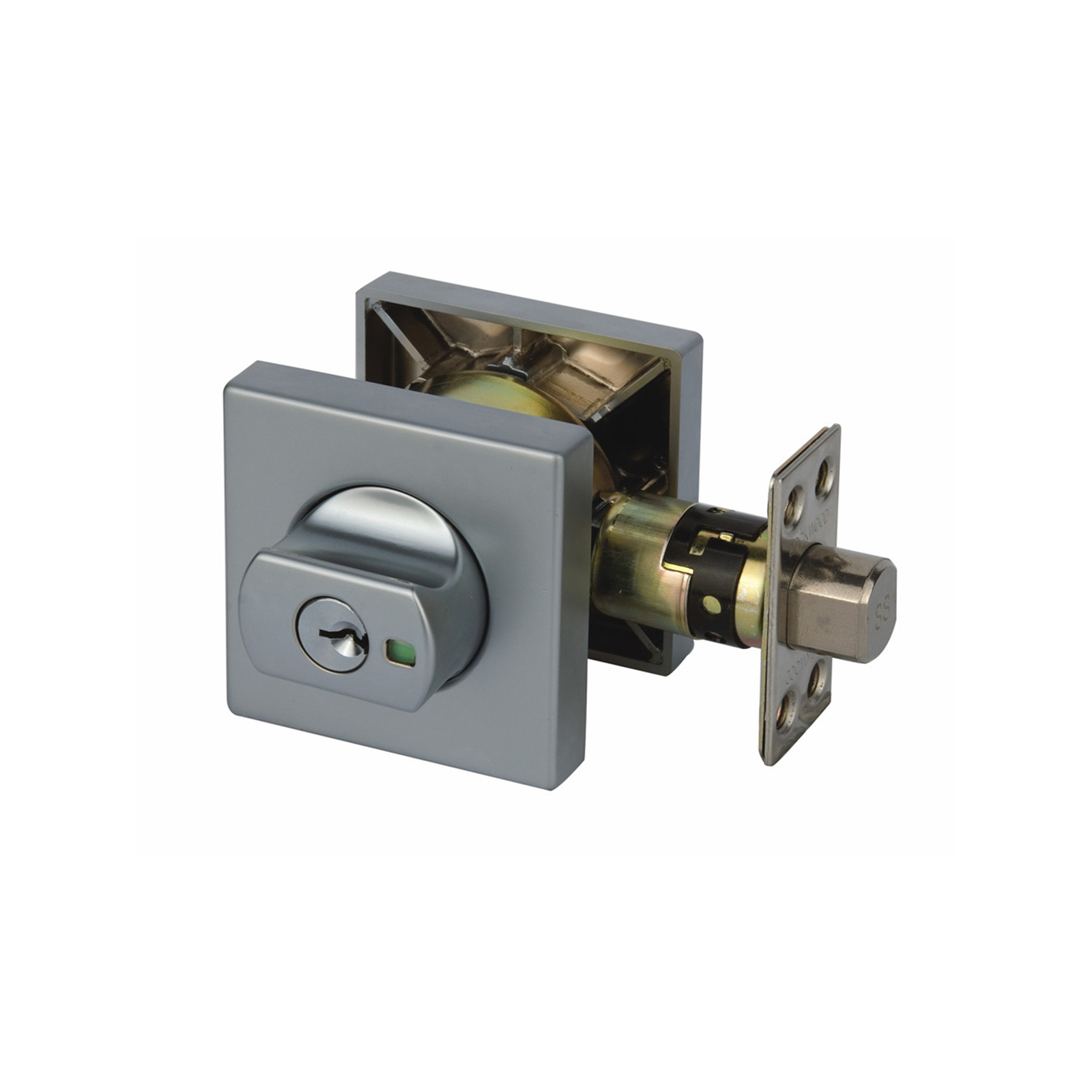 Lockwood Satin Chrome Plate Paradigm TP Deadbolt Bunnings Australia