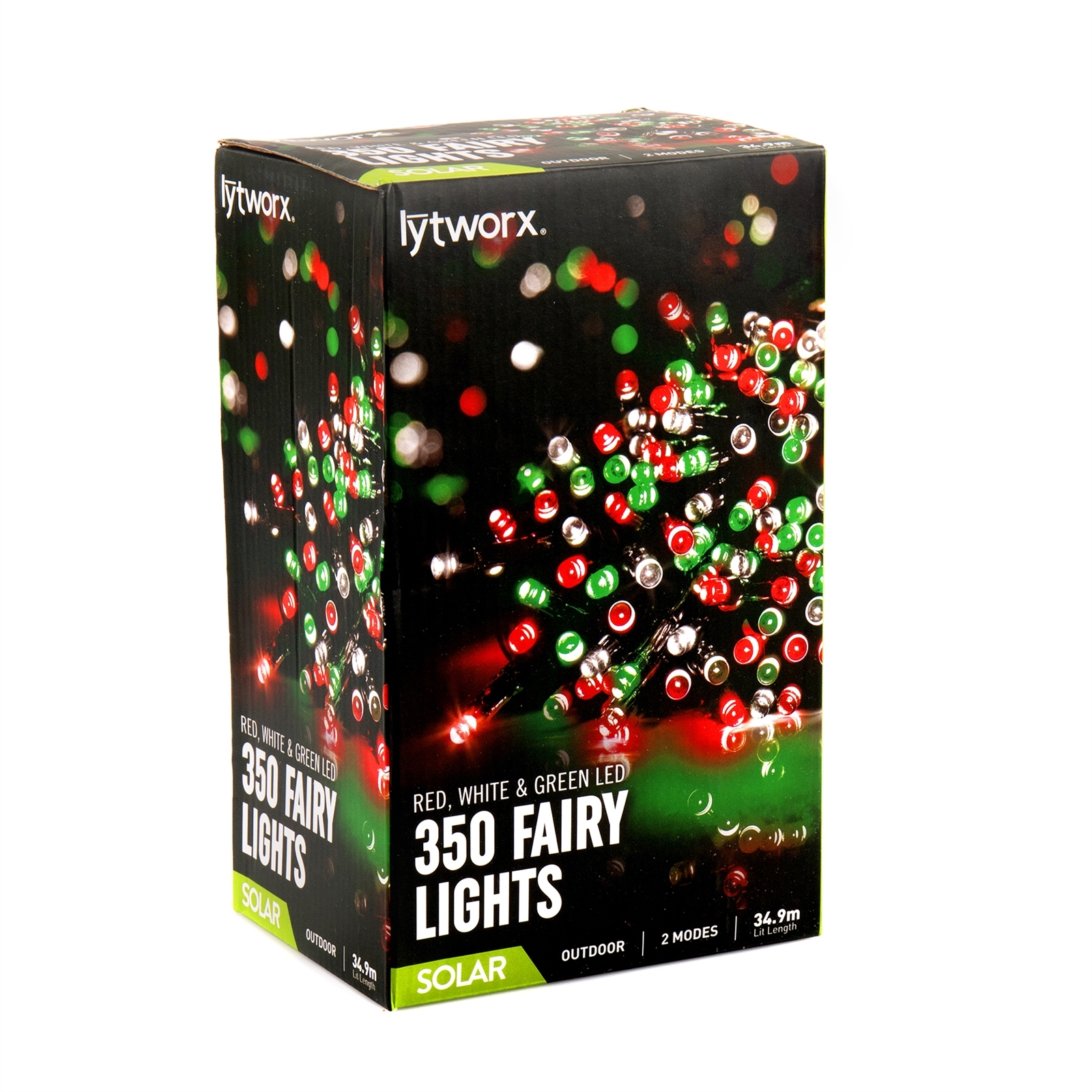 Lytworx Solar LED Red And Green Fairy Lights 350 Pack Bunnings New