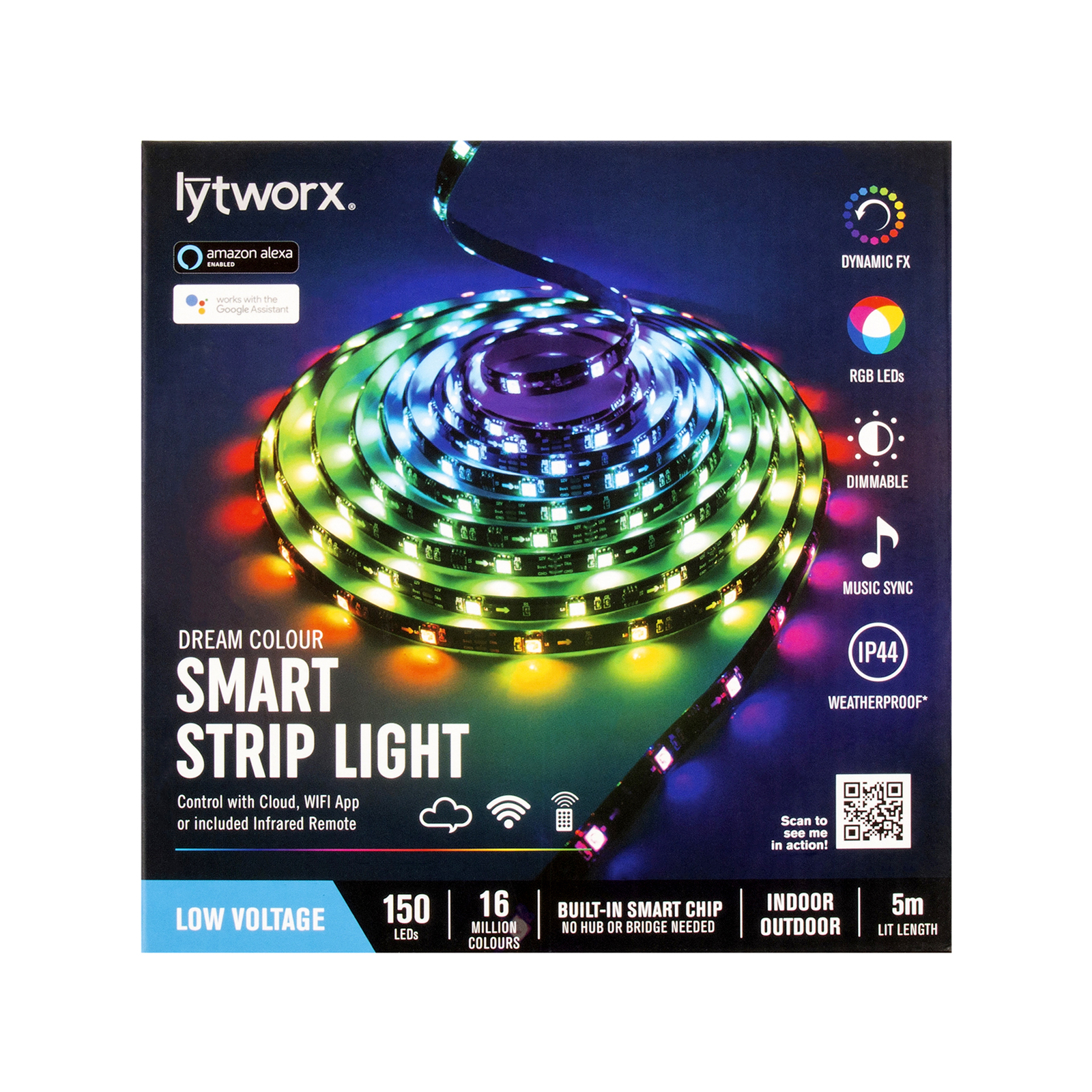 Lytworx 5m Dream Colours Smart Strip Light Bunnings Australia