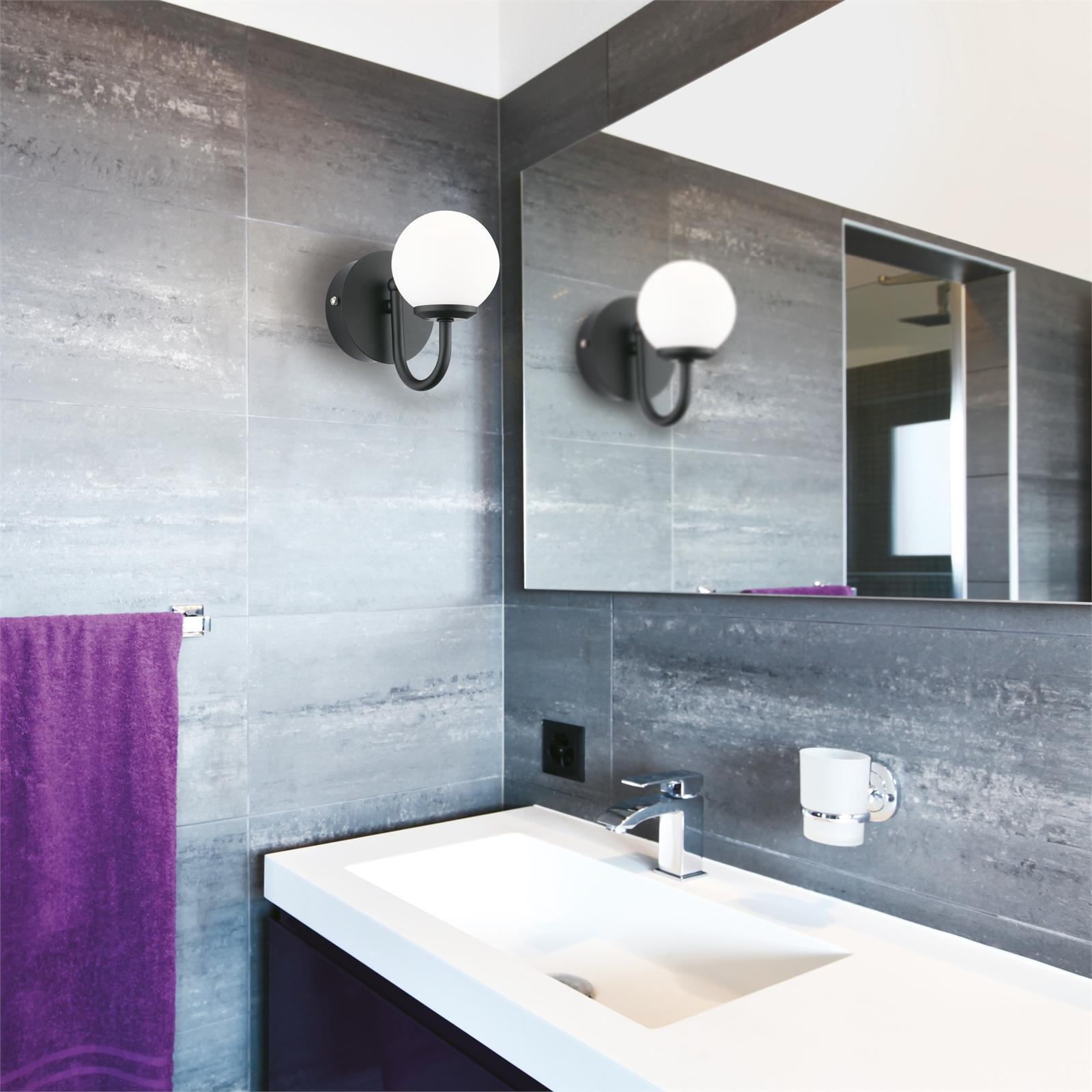 Verve Design 6W Black Victoria Bathroom Vanity Light - Bunnings Australia