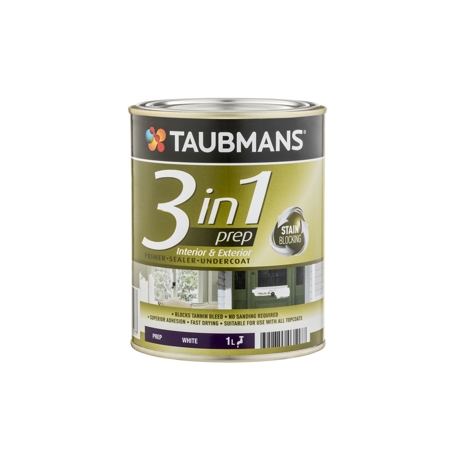 Taubmans 1L White 3 In 1 Interior And Exterior Primer Undercoat Sealer Bunnings Australia