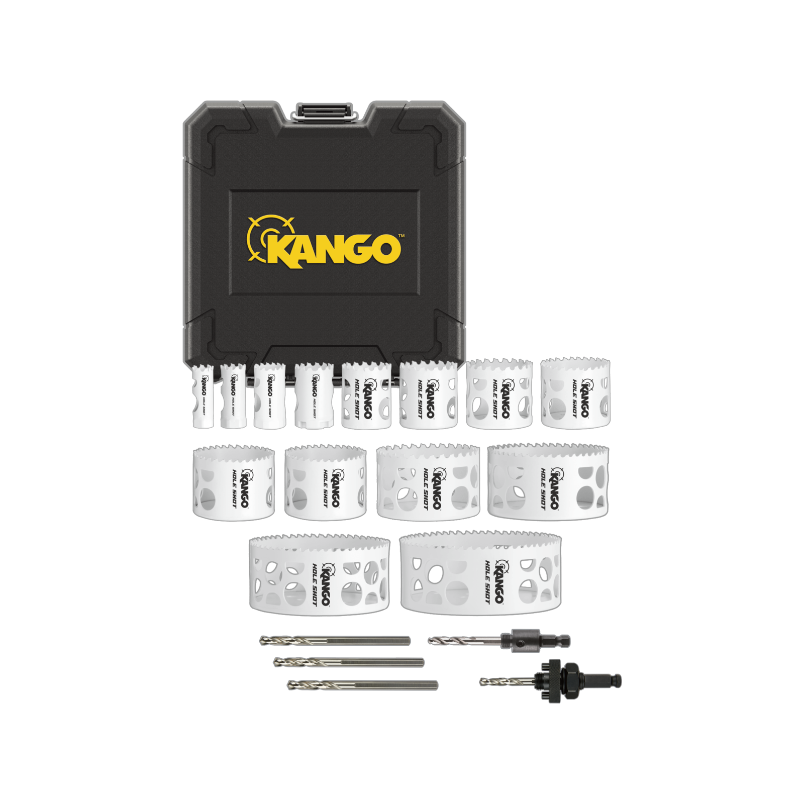 Kango 19 Piece BiMetal Hole Saw Set Bunnings Australia