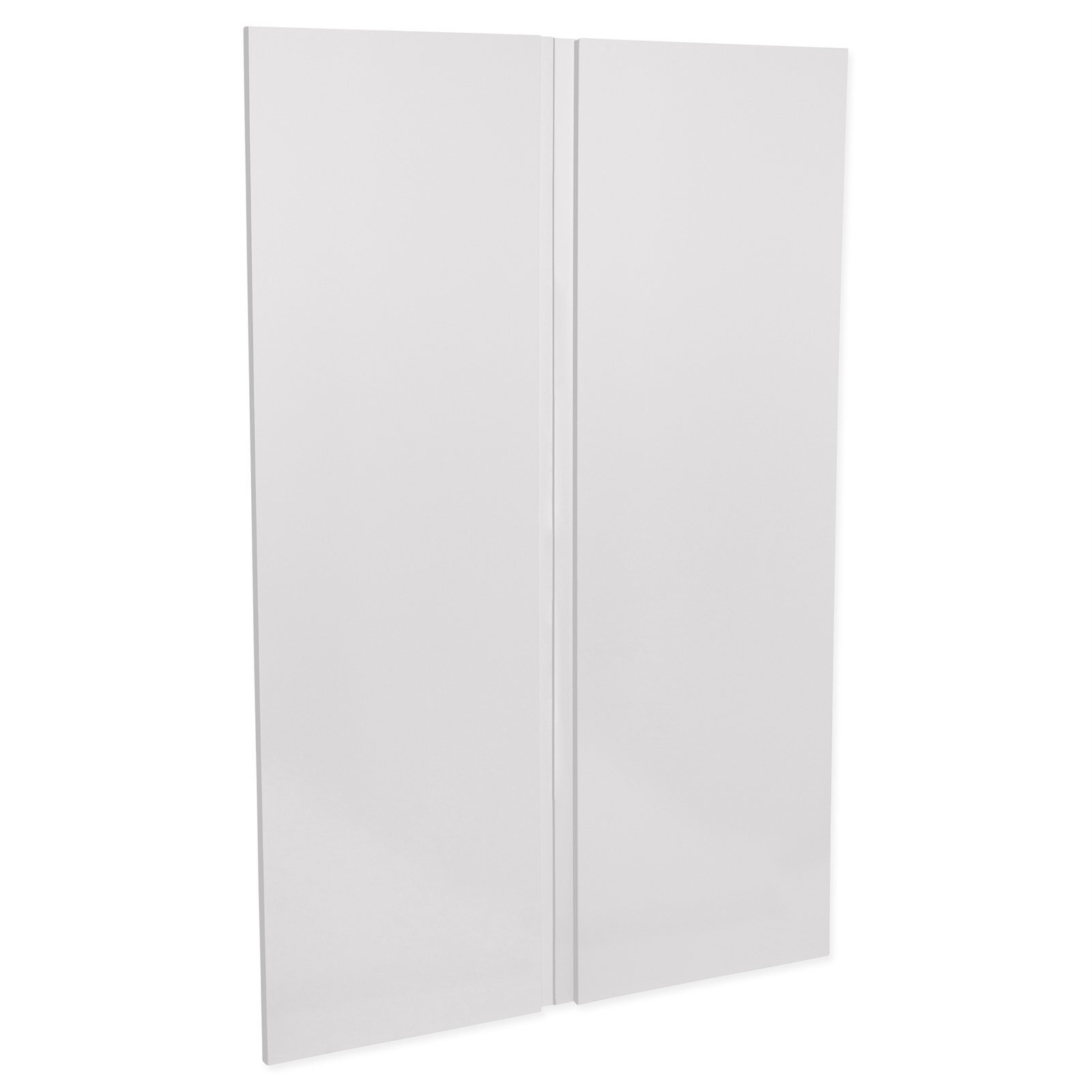 Kaboodle 900mm Coconut Milk J-Pull V Medium Pantry Door - 2 Pack ...