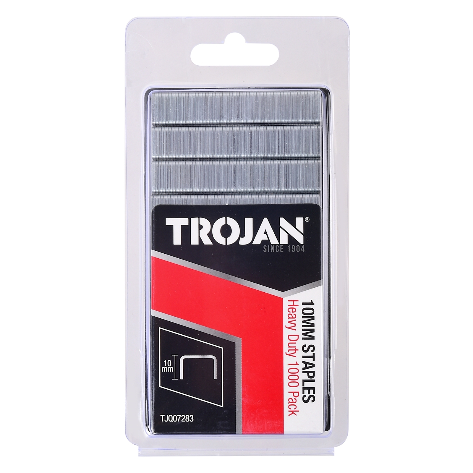 Trojan 10mm Heavy Duty Staples - 1000 Pack