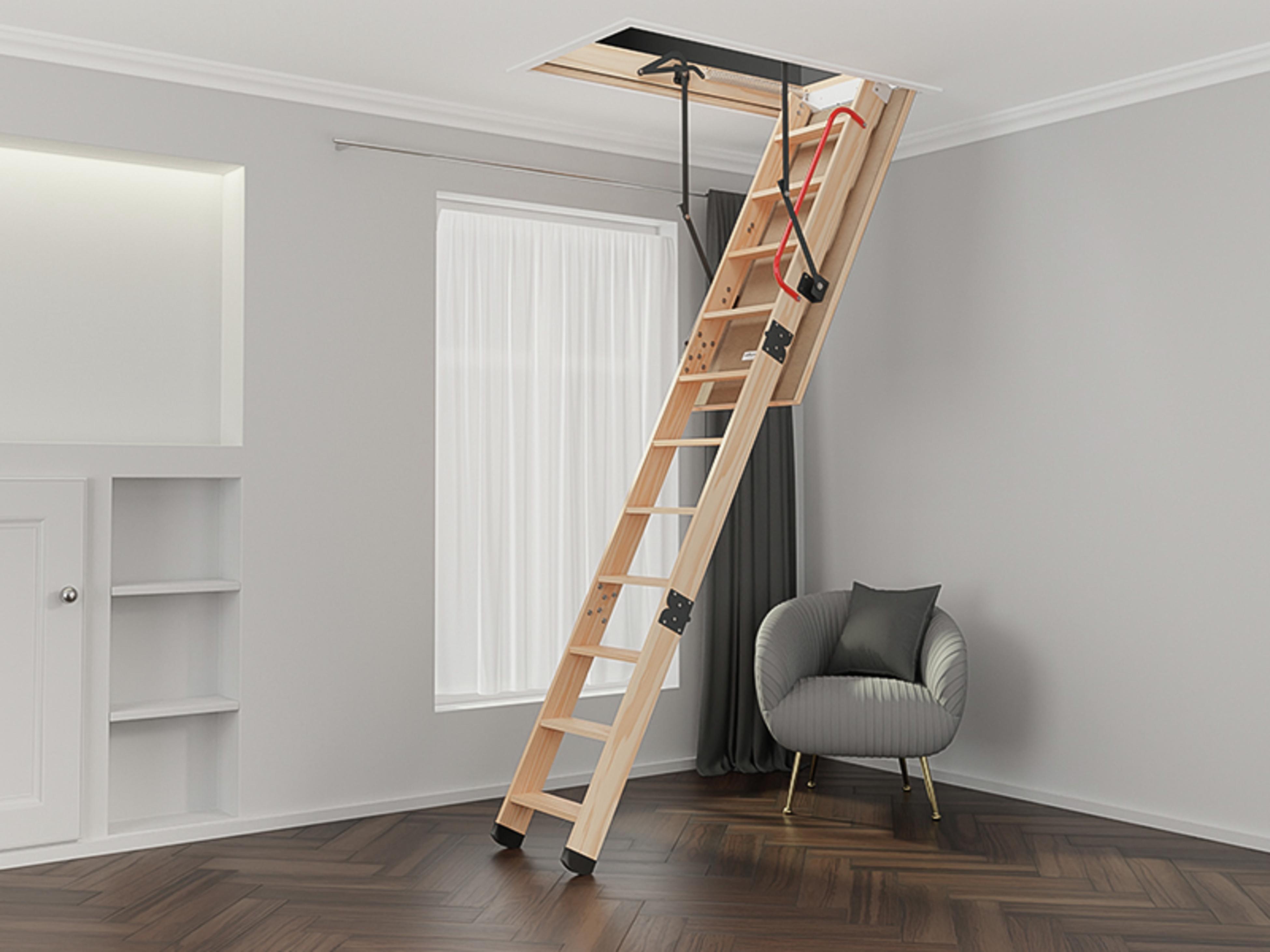 Small folding deals attic ladder