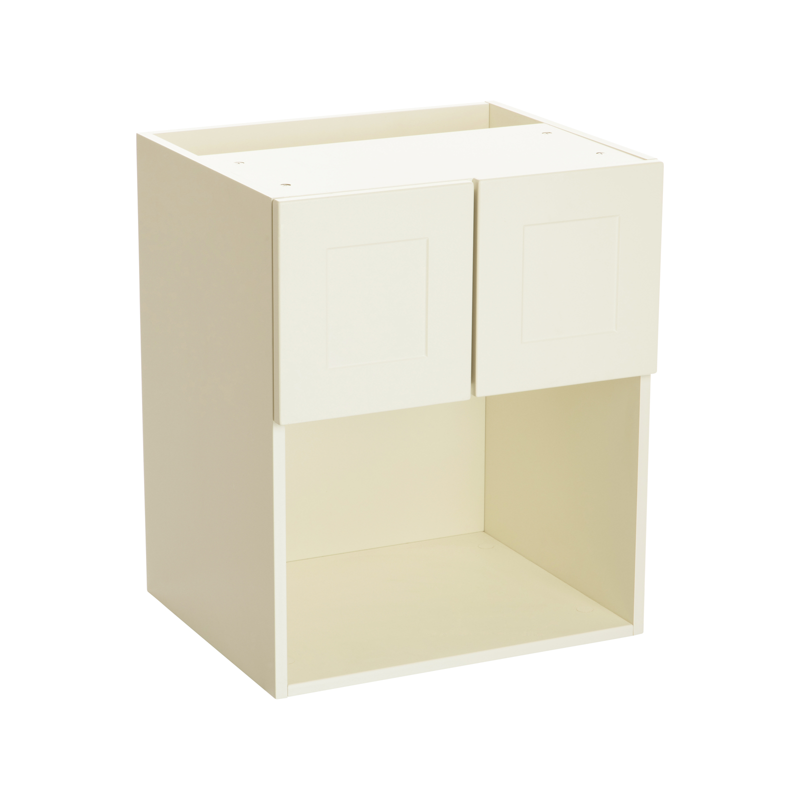 Kaboodle 600mm Antique White Alpine Wall Microwave Bunnings