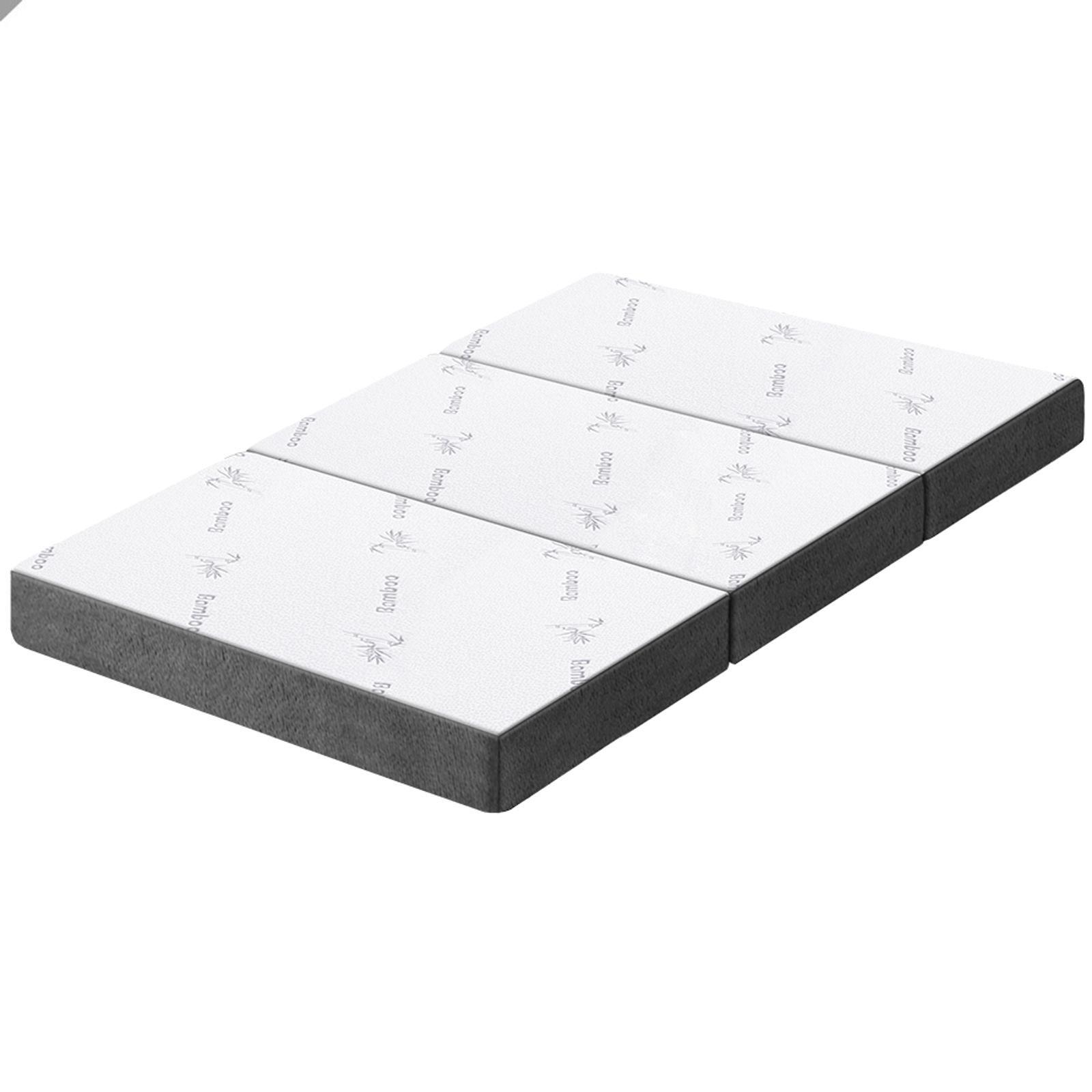 Starry Eucalypt Folding Mattress Double 3 Fold Bamboo Bunnings Australia