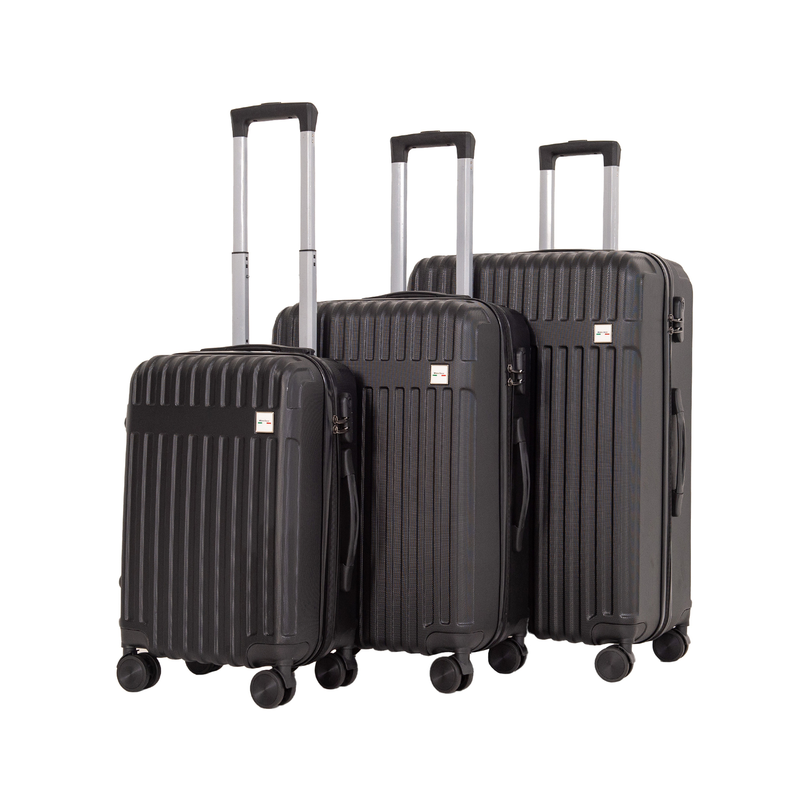 Milano Decor Luggage Set Travel Hard Case 20" 24" 28" Hard Case Durable