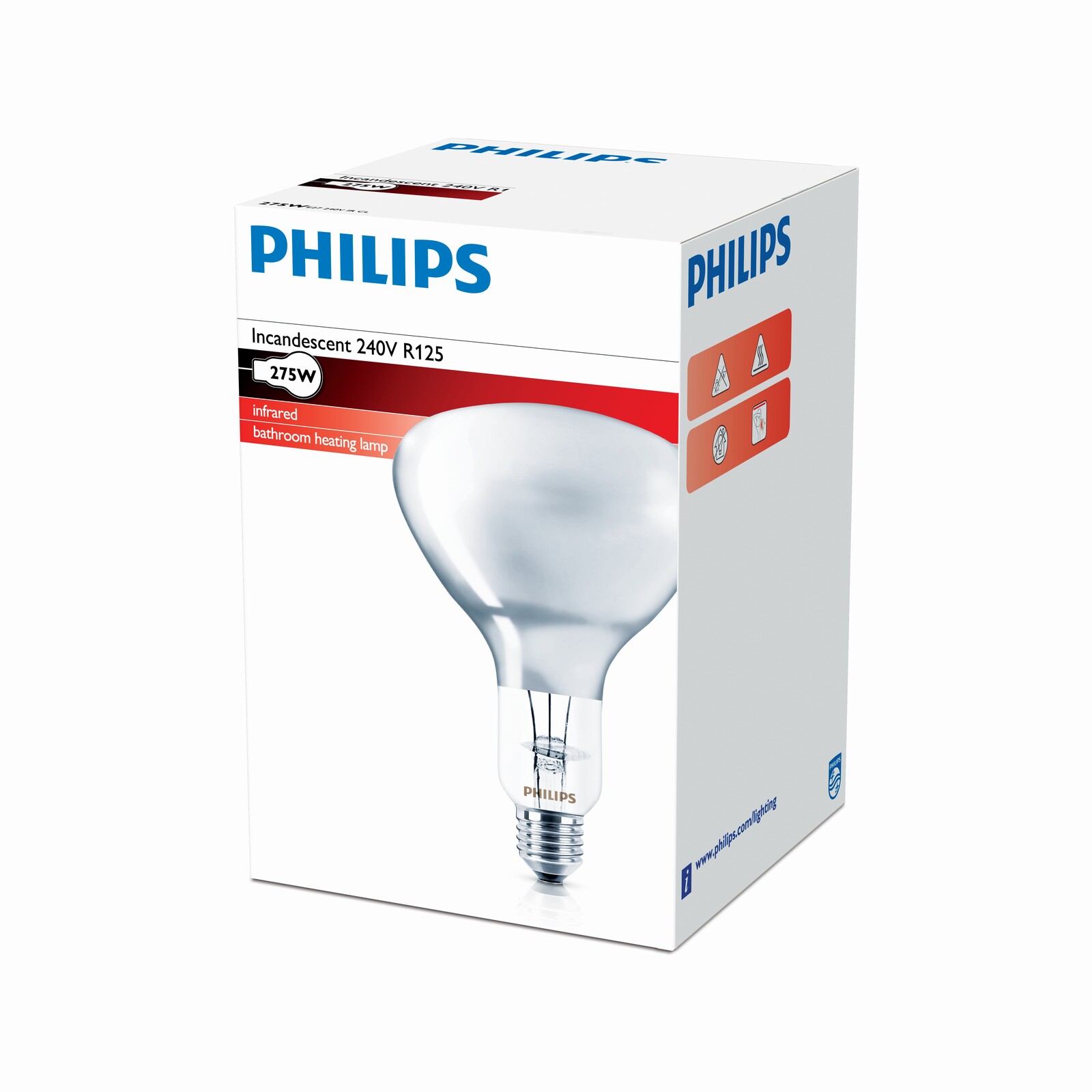Philips 275W 240V E27 Phili Heat Lamp - Bunnings New Zealand