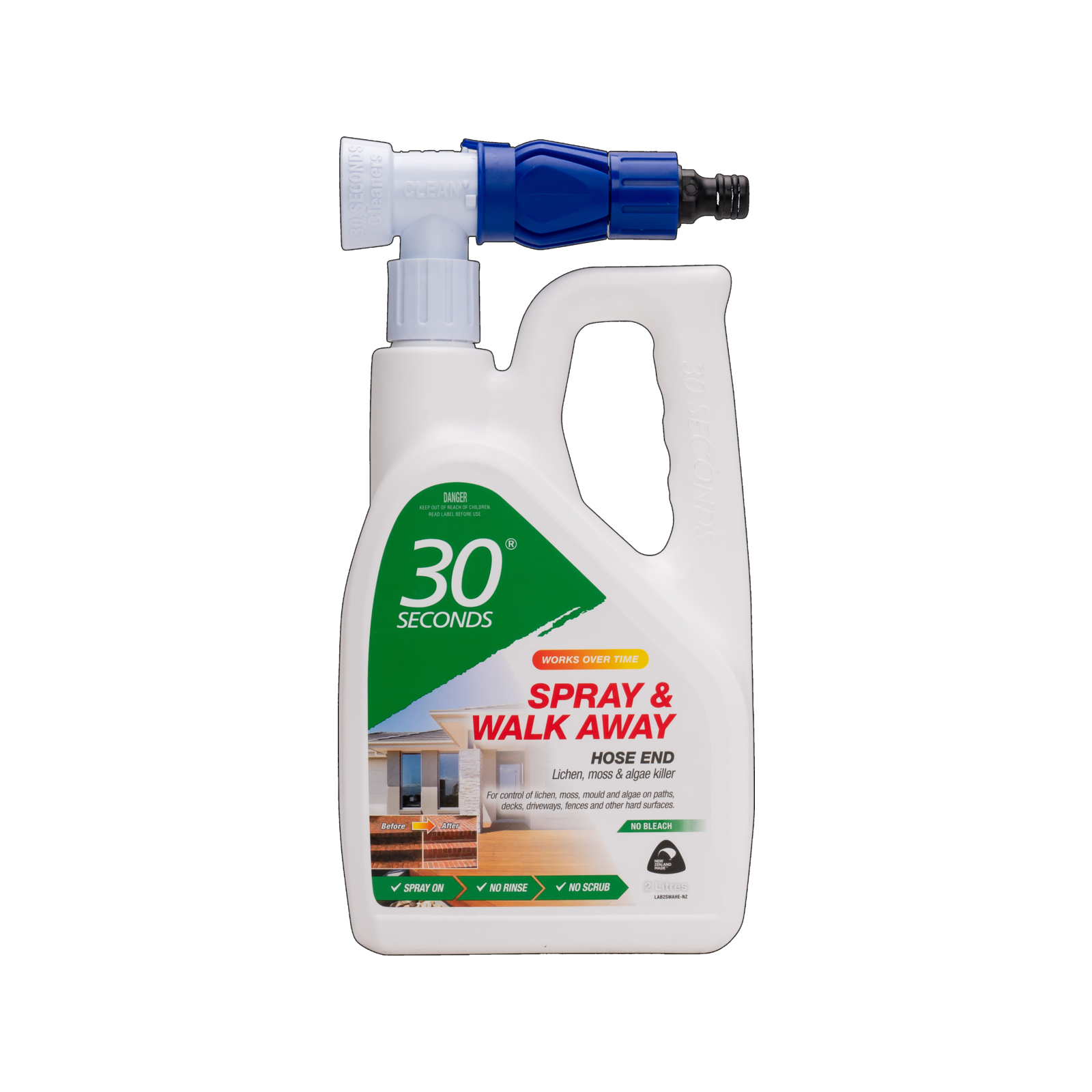 30 Seconds 2L Spray And Walk Away With Rapid Hose End Bunnings New