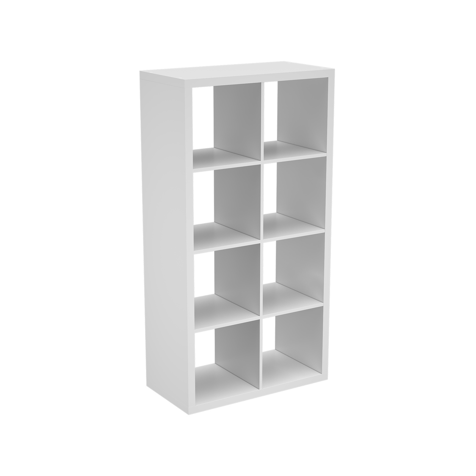 Flexi Storage Clever Cube 76 x 39 x 146cm White 2 x 4 Storage Unit