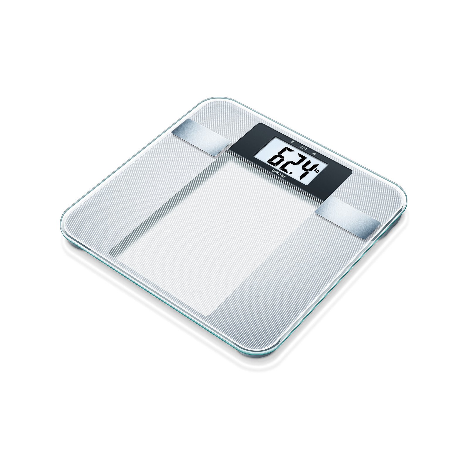 Beurer Glass Body Fat Bathroom Scales Bunnings Australia