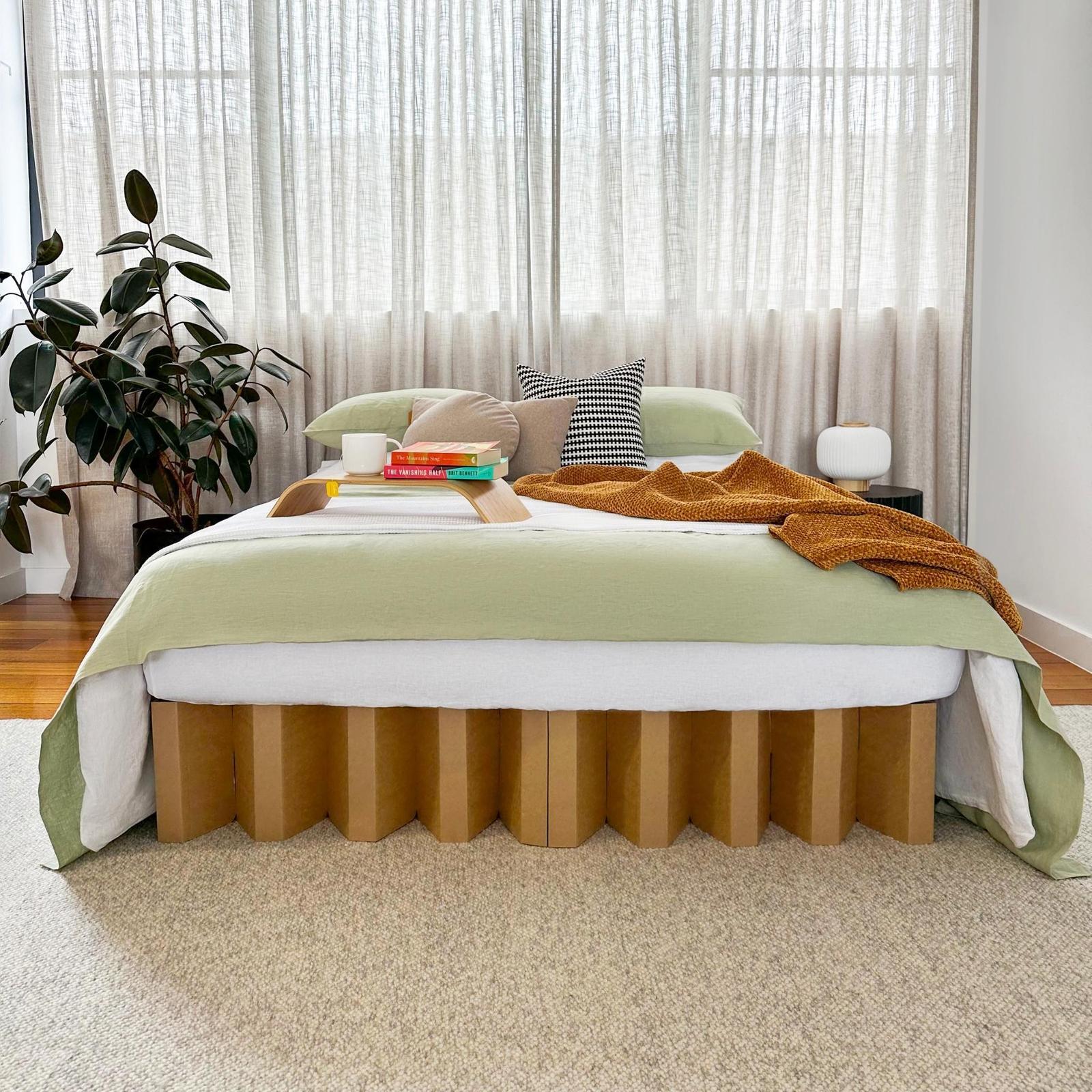 Yona Cardboard Bed Base - Bunnings Australia