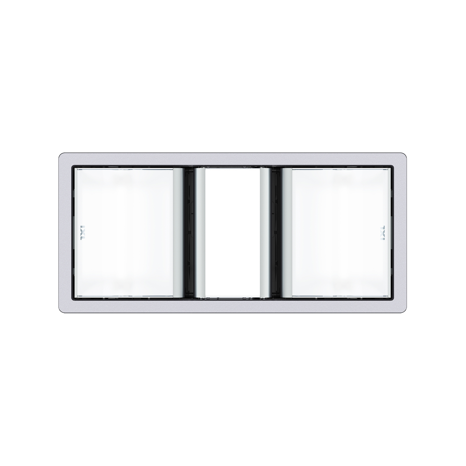 IXL Silver Tastic Luminate Dual 3 In 1 Bathroom Heater Exhaust Fan And Light  - Bunnings Australia