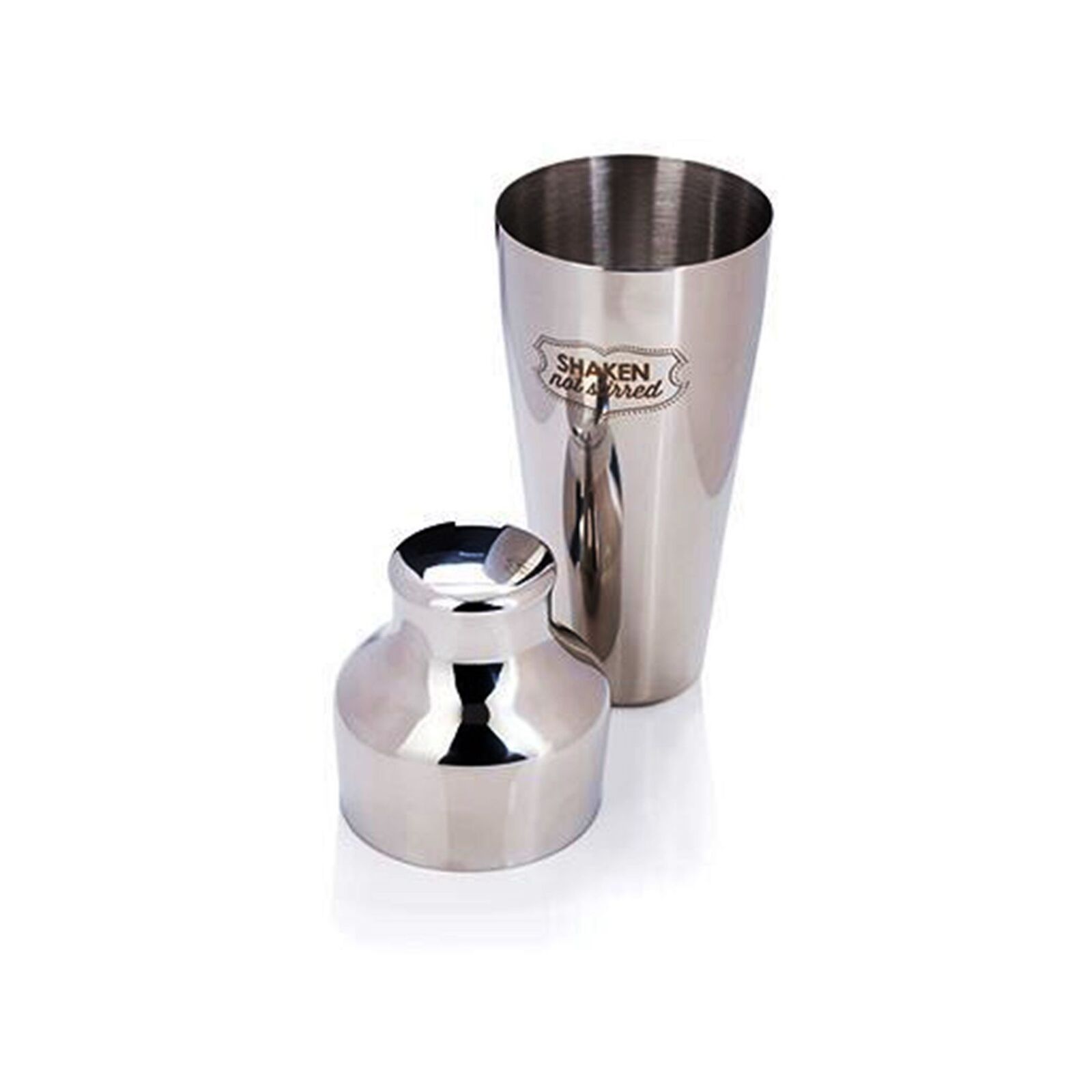 Viski Shaken Not Stirred Stainless Steel Cocktail Shaker Bunnings