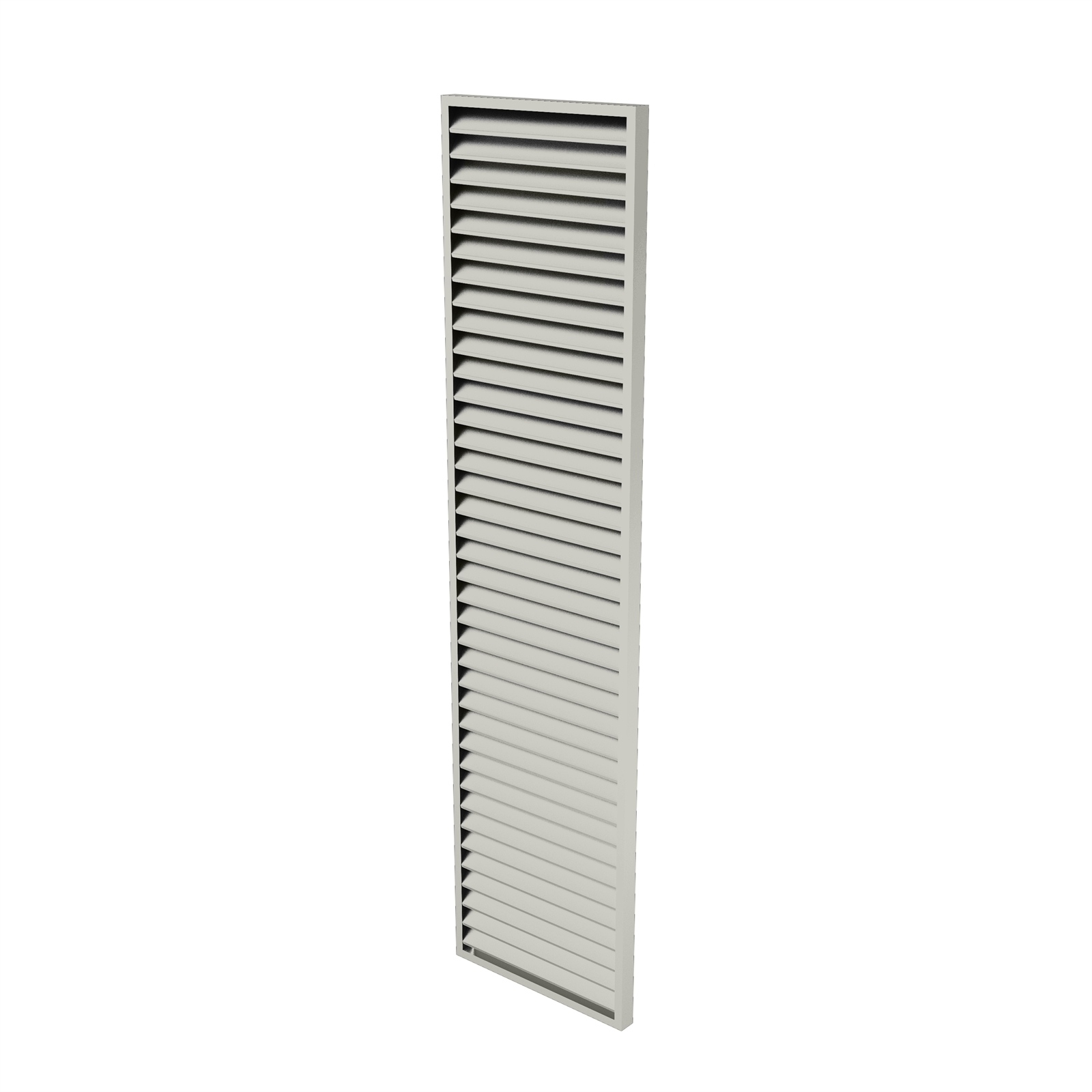 Protector Aluminium 600 x 2400mm Easy Screen Welded Louver Panel ...