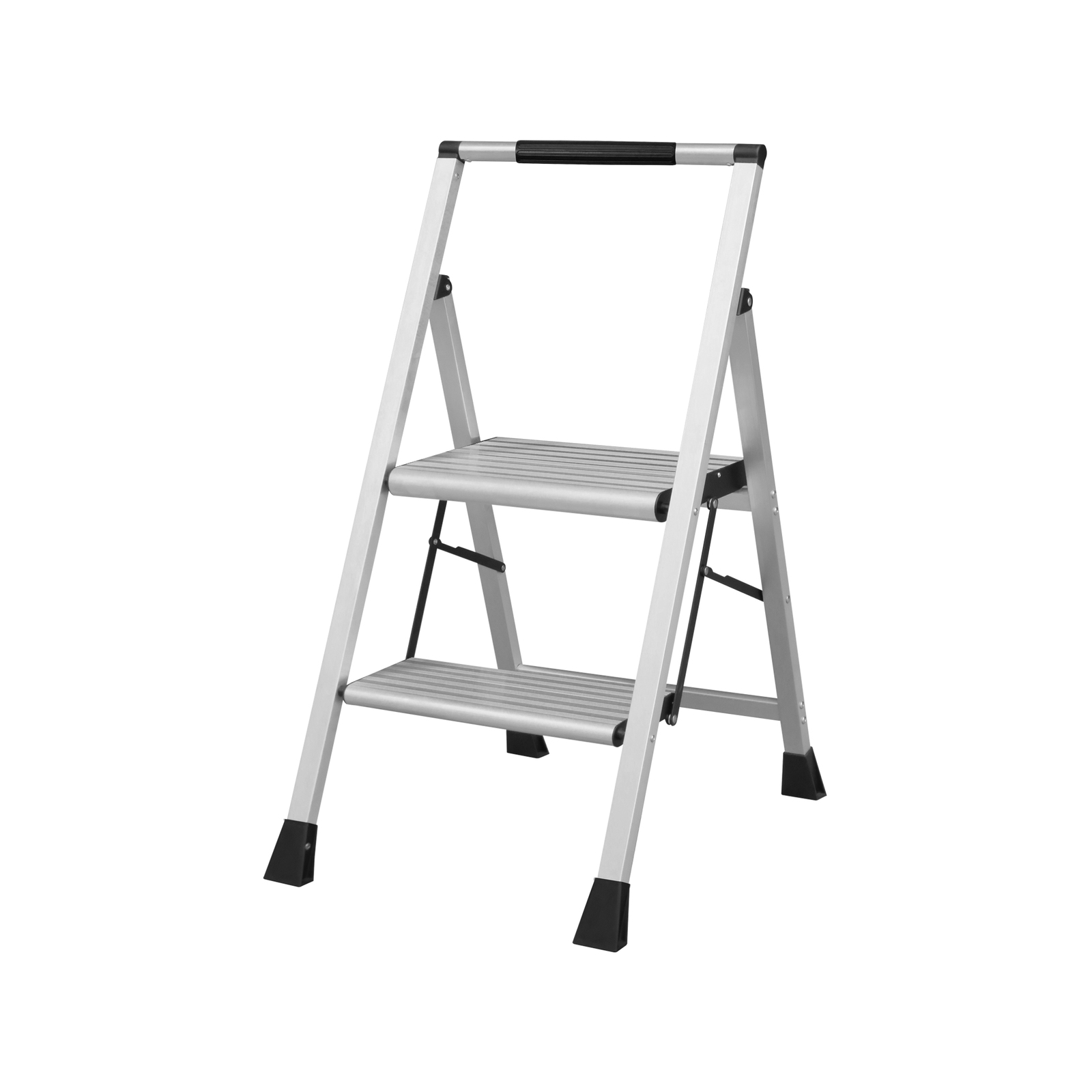 Syneco 100kg 2 Step Slim Line Aluminium Ladder Bunnings Australia