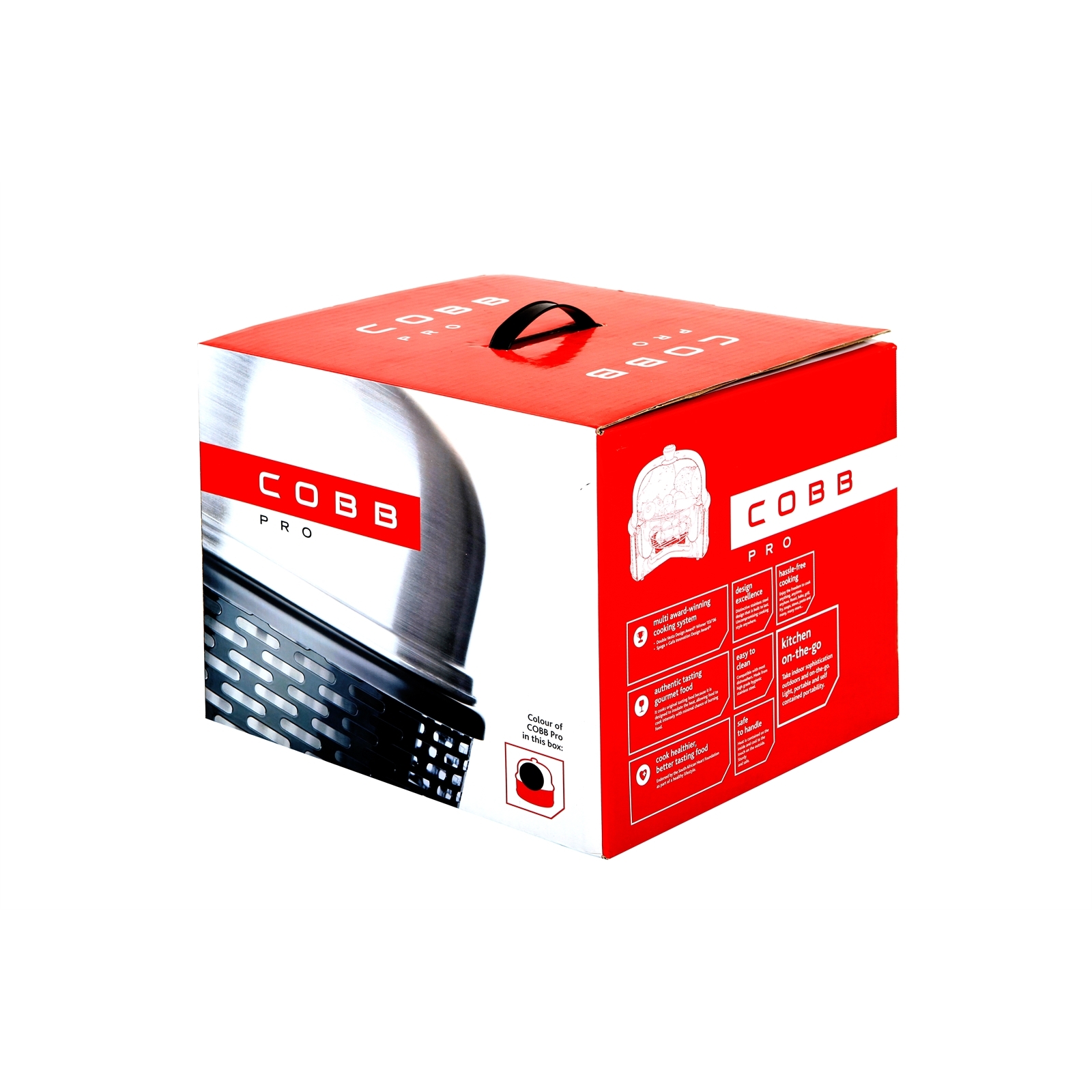 Cobb Pro Black Portable BBQ Charcoal Grill Bunnings Australia