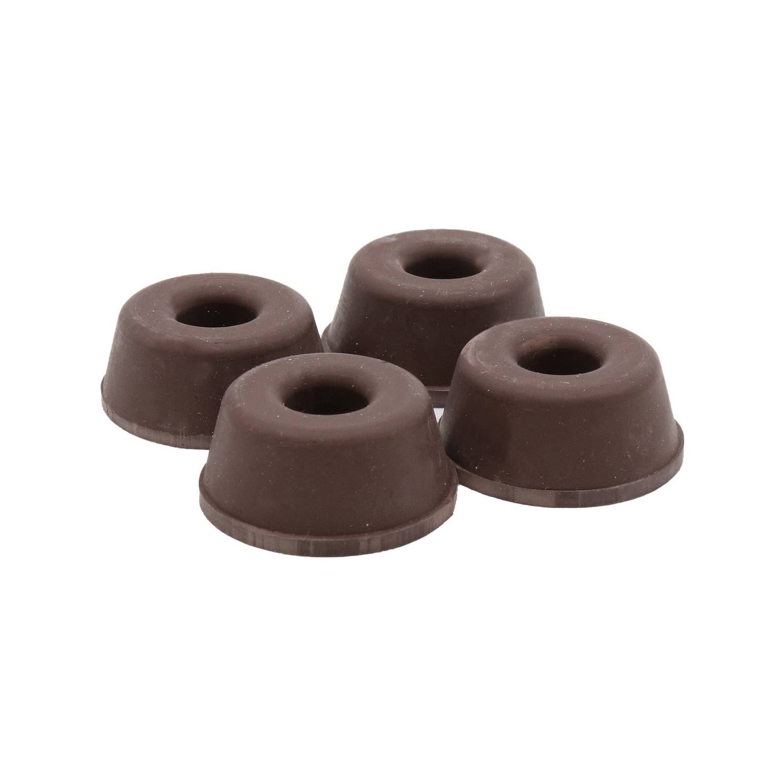 Surface Gard 25mm Brown Round Screw-In - 4 Pieces - Bunnings Australia