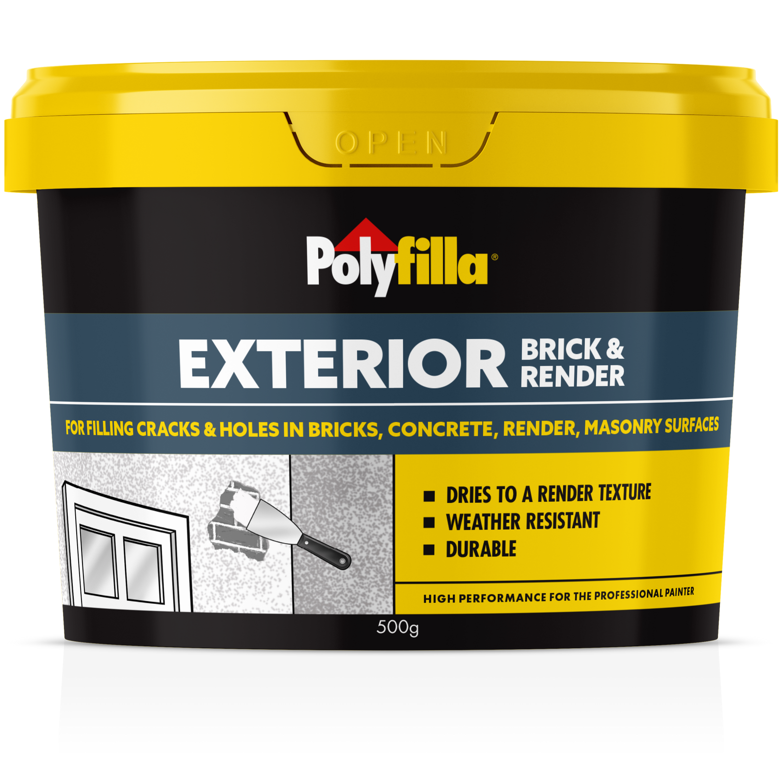 Polyfilla 500g Exterior Brick and Render Masonry Bunnings Australia