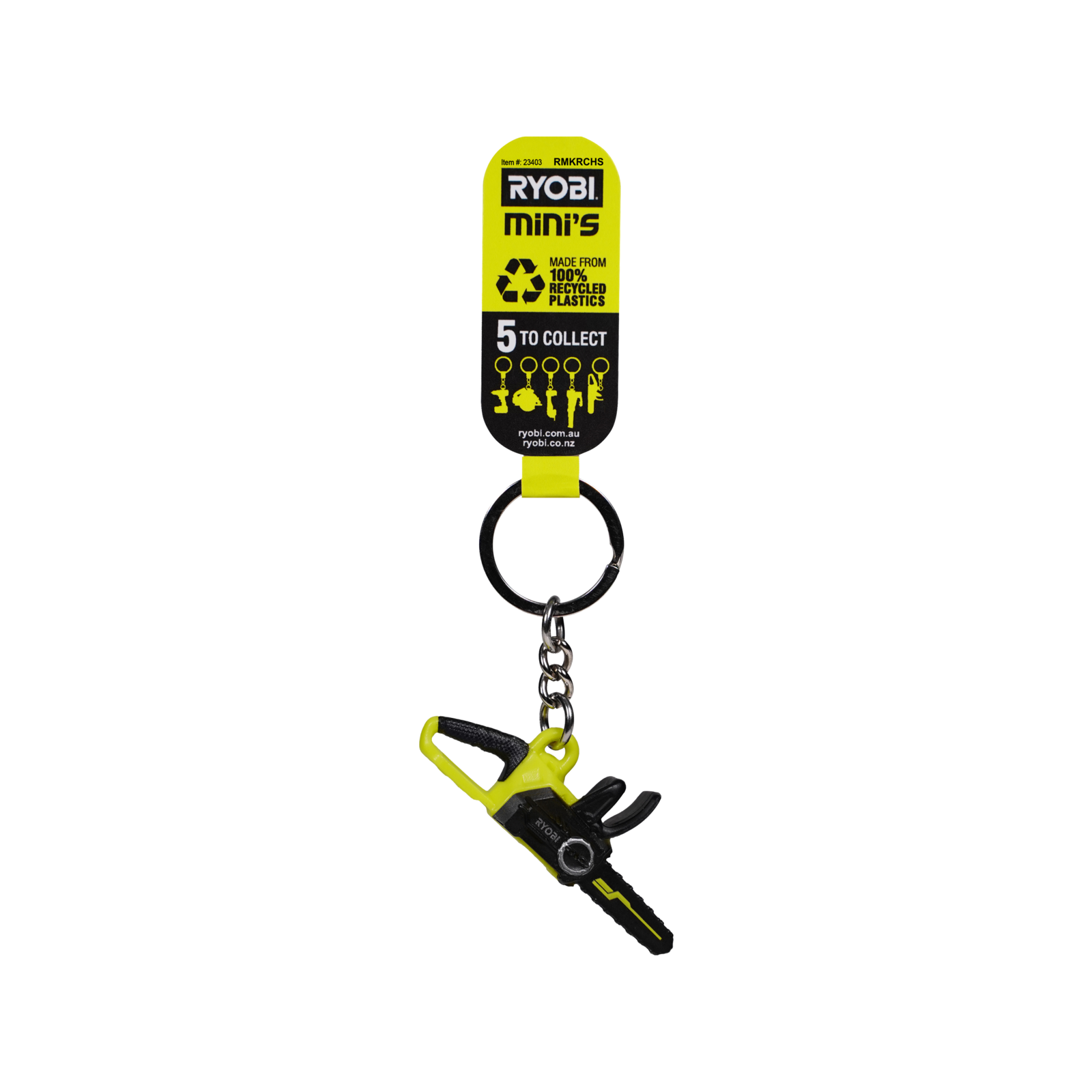 Ryobi MINI’s Chainsaw Keyring Bunnings Australia