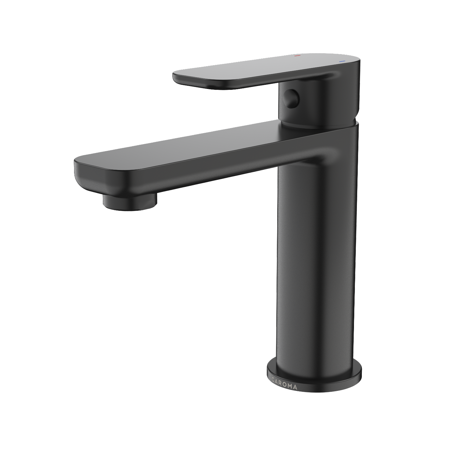 Caroma Luna Basin Mixer Black WELS 6 Star 4.5L/min - Bunnings Australia