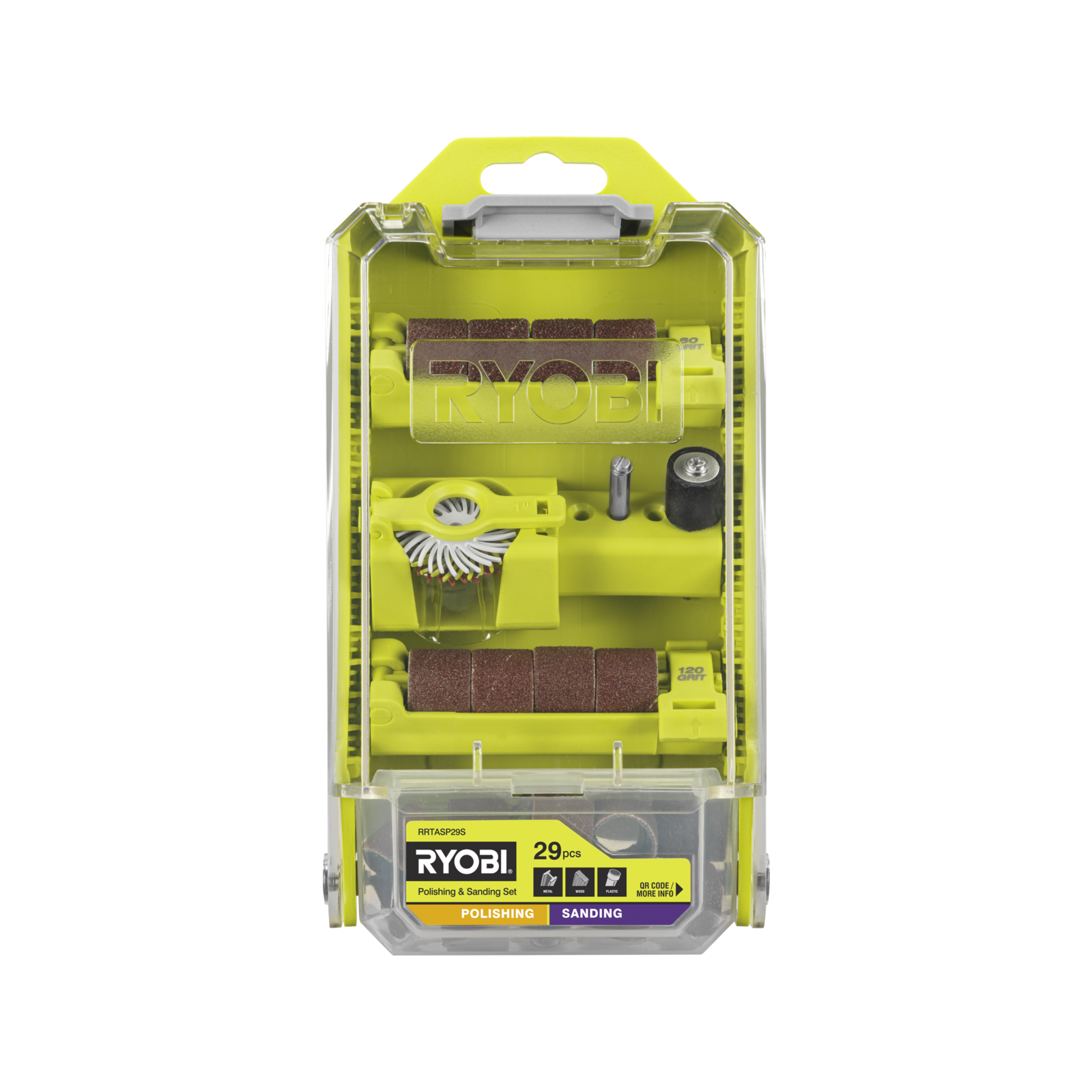 Ryobi 29Piece Polishing & Sanding Set Bunnings New Zealand