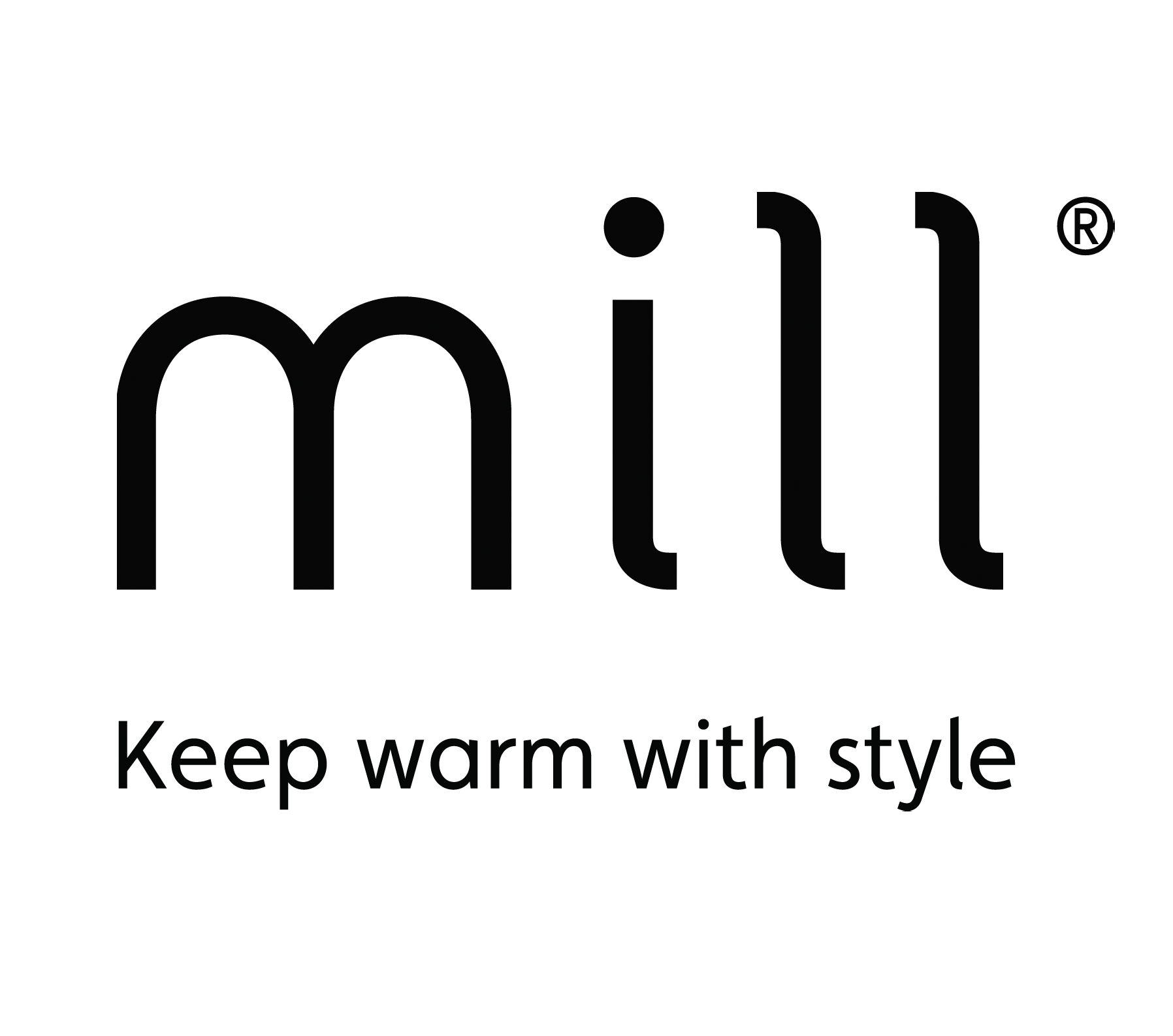 mill logo black and white