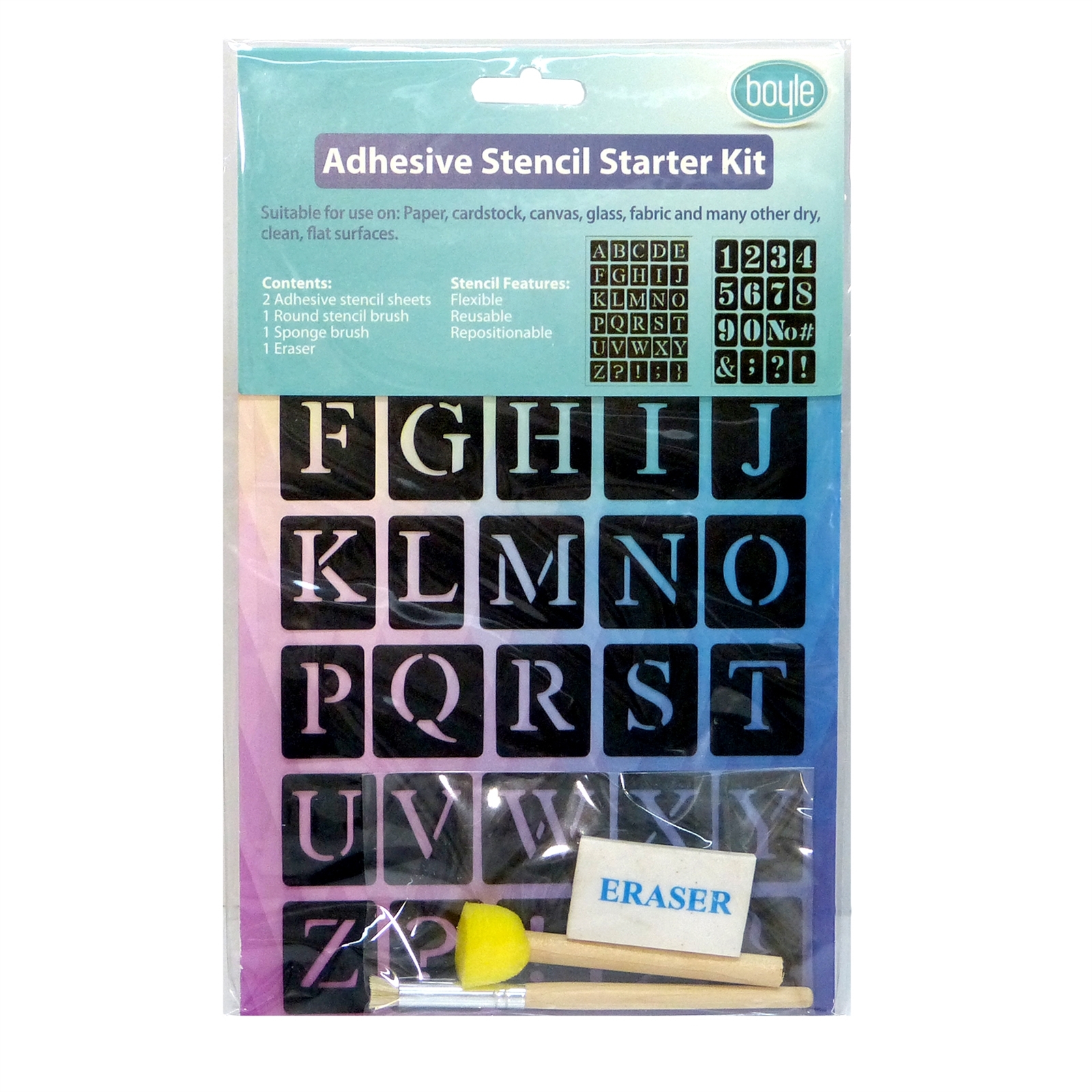 Boyle Adhesive Stencil Starter Kit Bunnings Australia