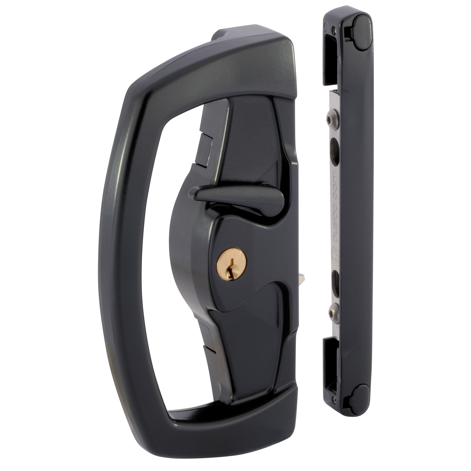 Gainsborough Black Yarra Ridge Sliding Patio Door Double Cylinder ...