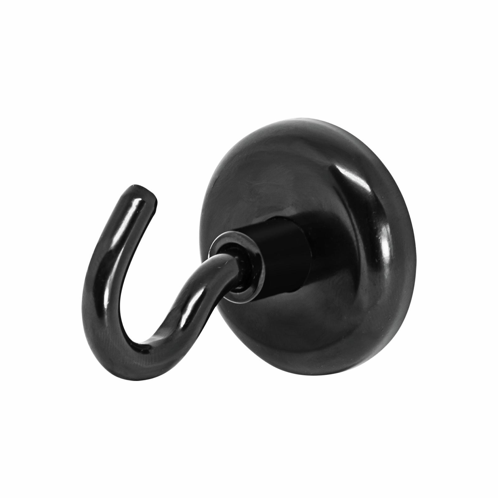 Pinnacle 36mm Black Magnetic Hook - 4 Pack - Bunnings Australia