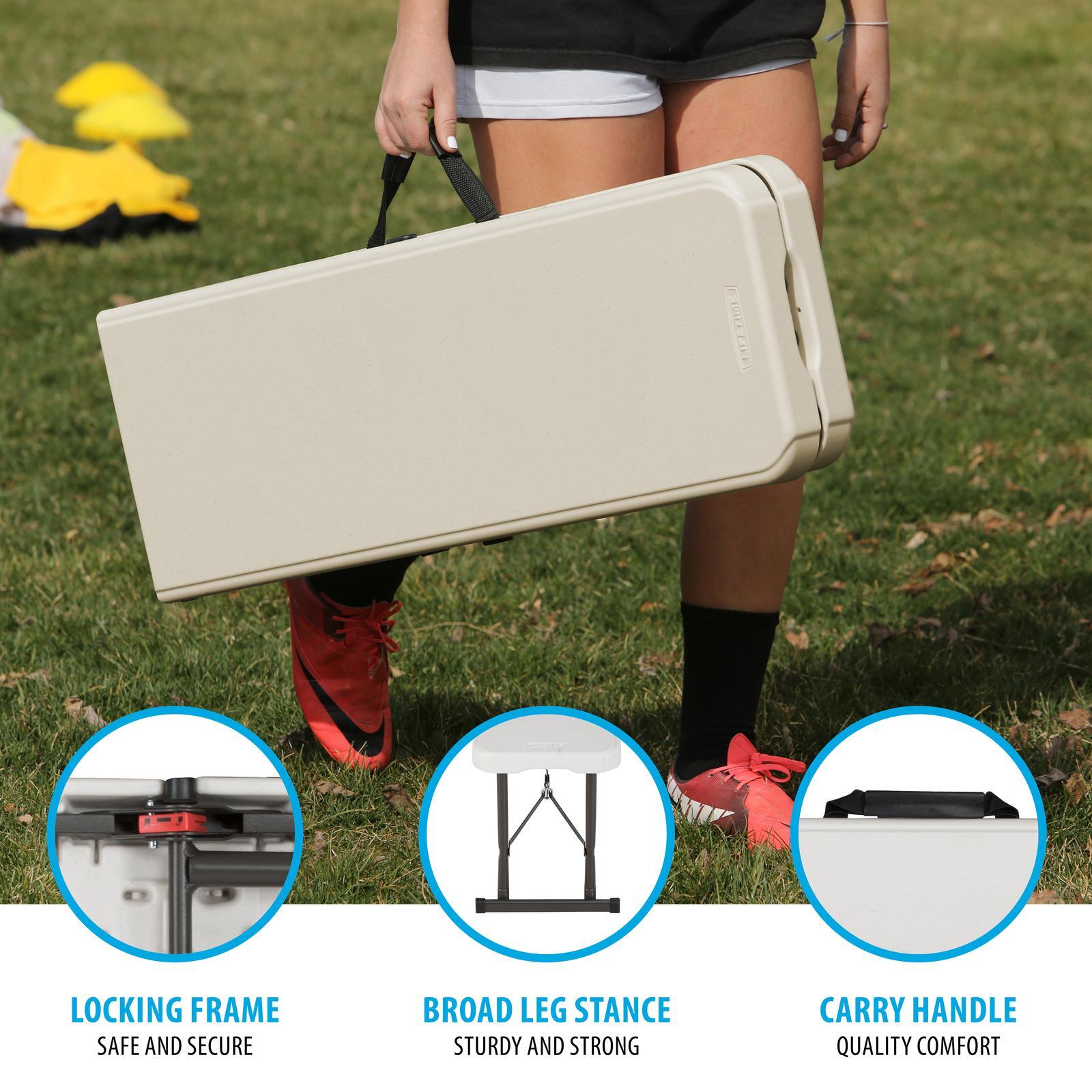 Lifetime Folding Trestle Bench Bunnings Australia