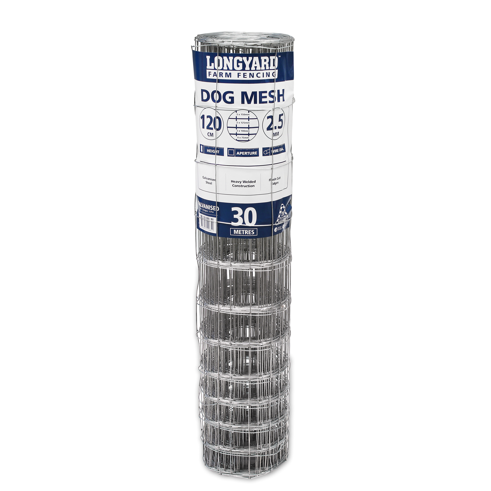 Longyard 120cm x 30m Heavy Duty Wire Mesh Dog Fence Bunnings Australia
