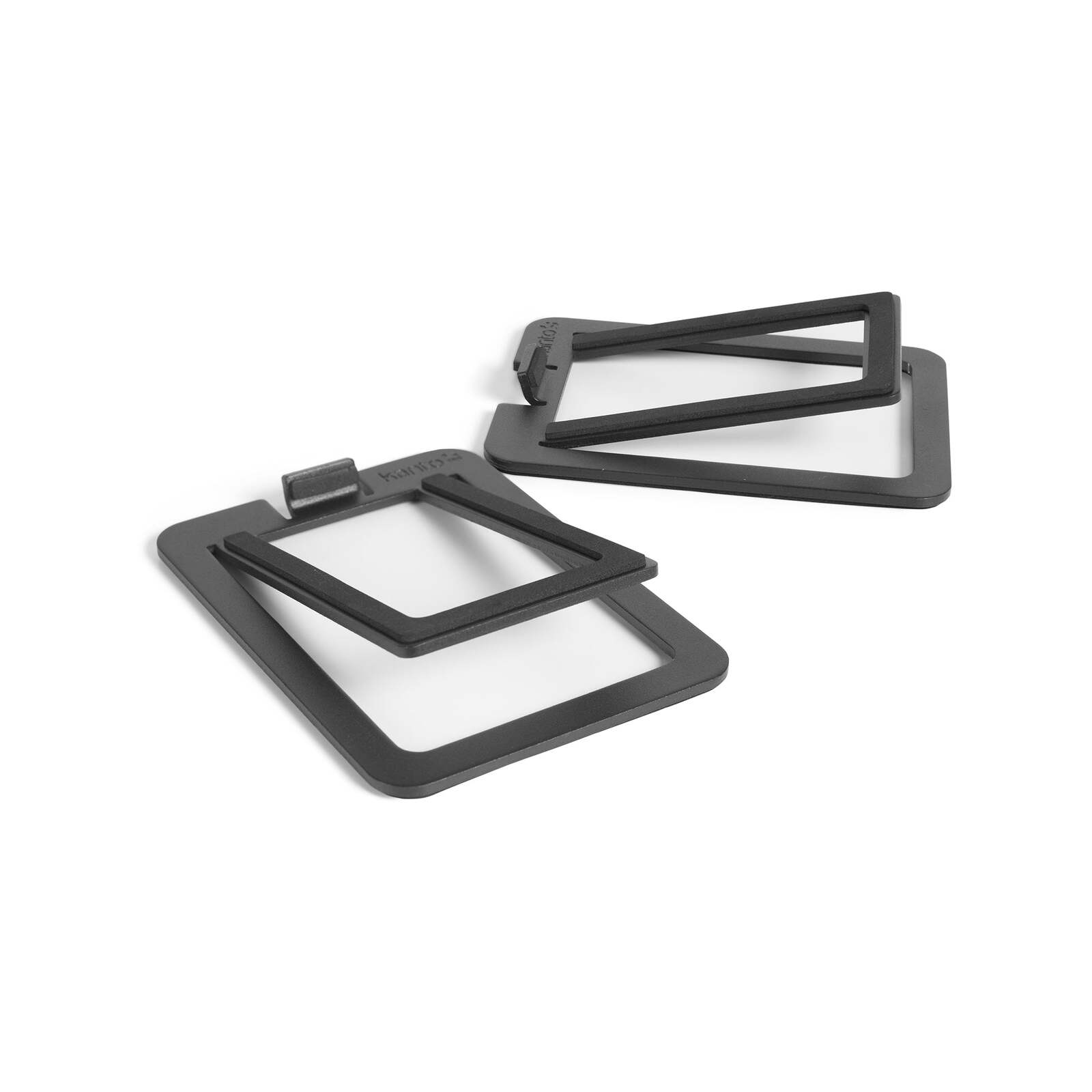 Kanto S2 Angled Desktop Speaker Stands for Small Speakers Pair, Black