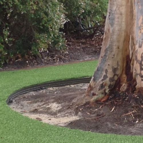 Tuff Edge 2m Olive Powder Coated Aluminium Garden Edge 6 Pack