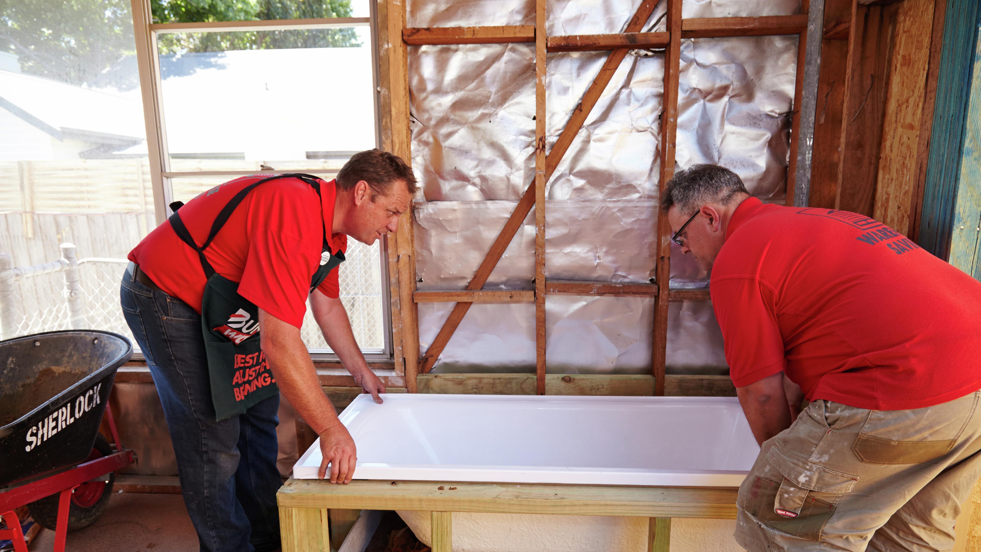 Bathtub bunnings on sale