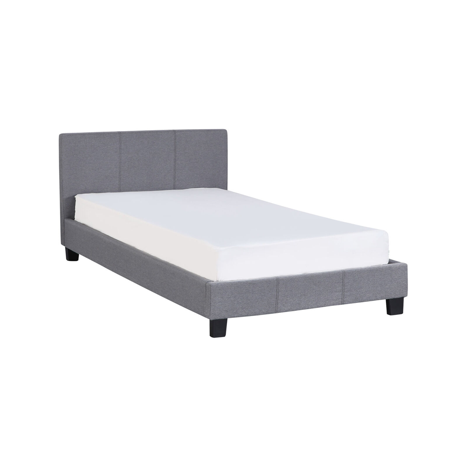 Milano Sienna Luxury Bed Frame Base And Headboard Solid Wood Padded