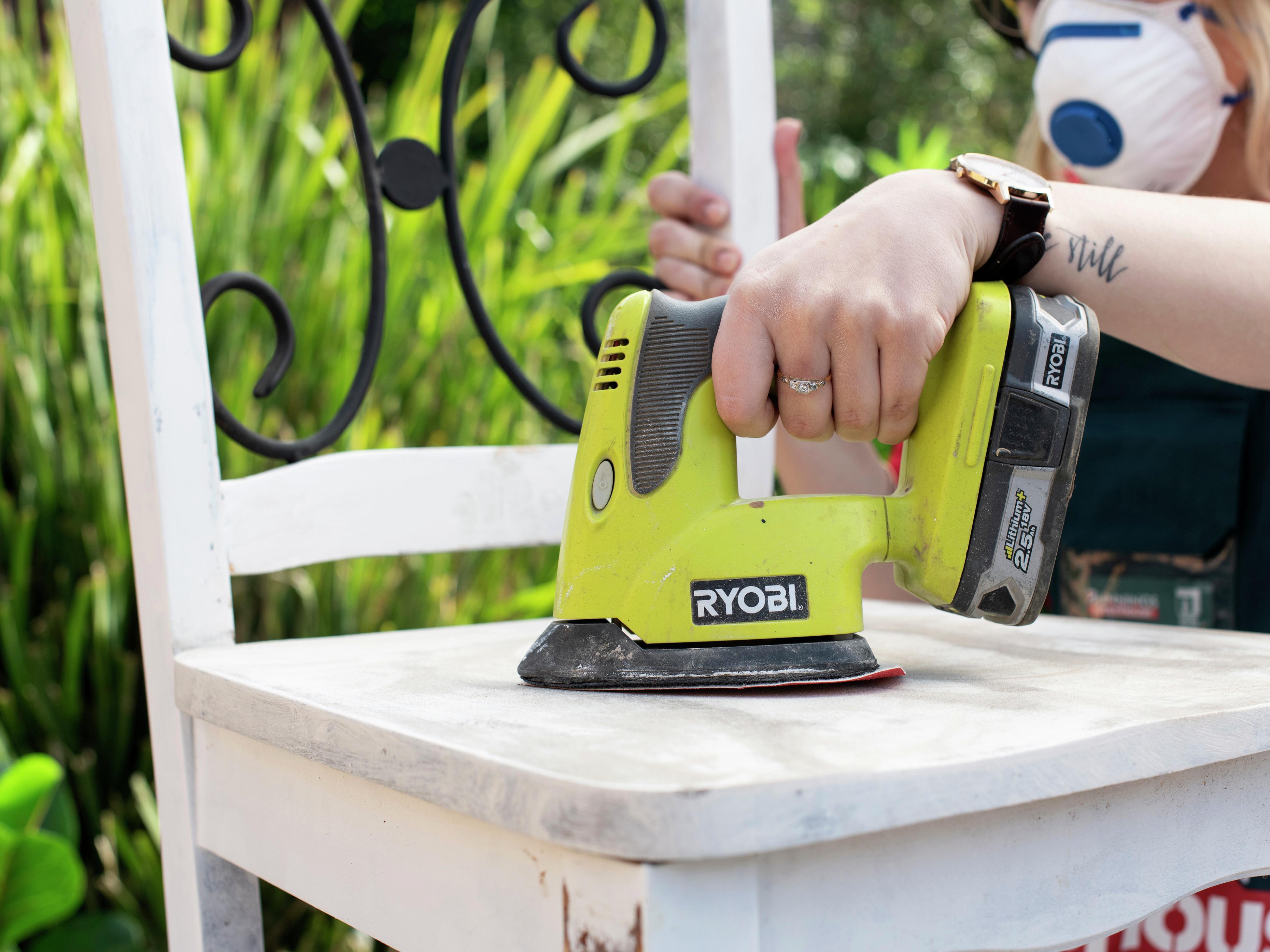 Ryobi 18V ONE+ Palm Sander RPS18 Tool Only - Bunnings New Zealand