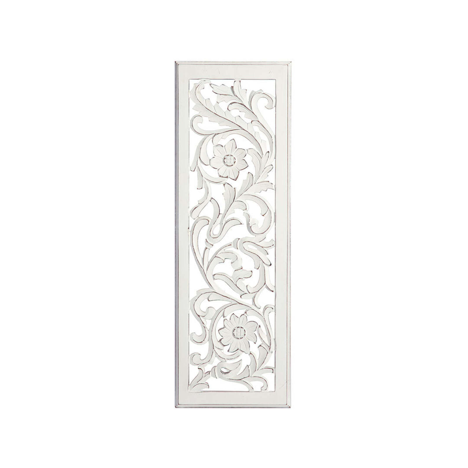 Willow & Silk Floral Rectangle Carved Indoor Wall Panel - Bunnings ...