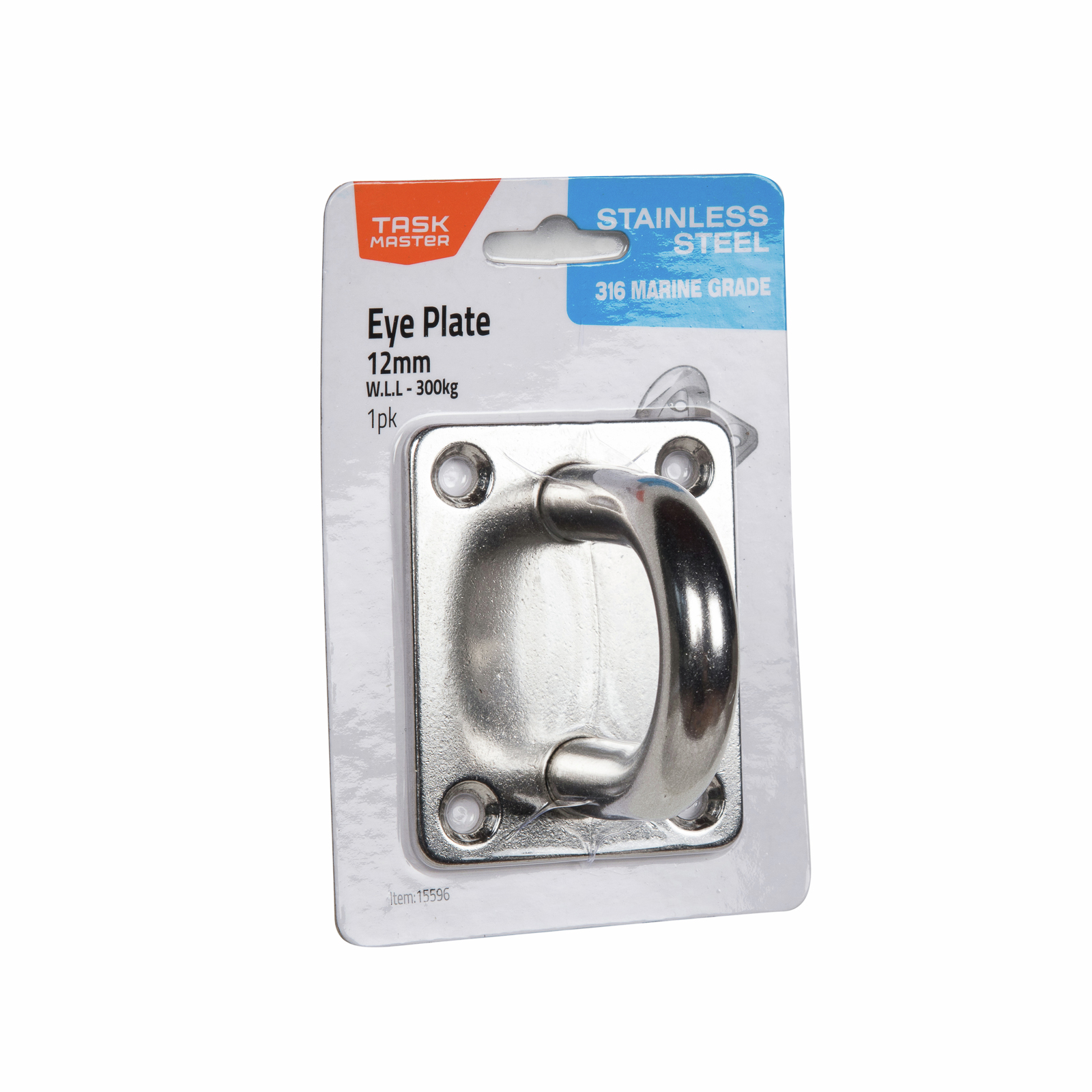 Taskmaster 12mm 316 Stainless Steel Square Eye Plate Bunnings Australia