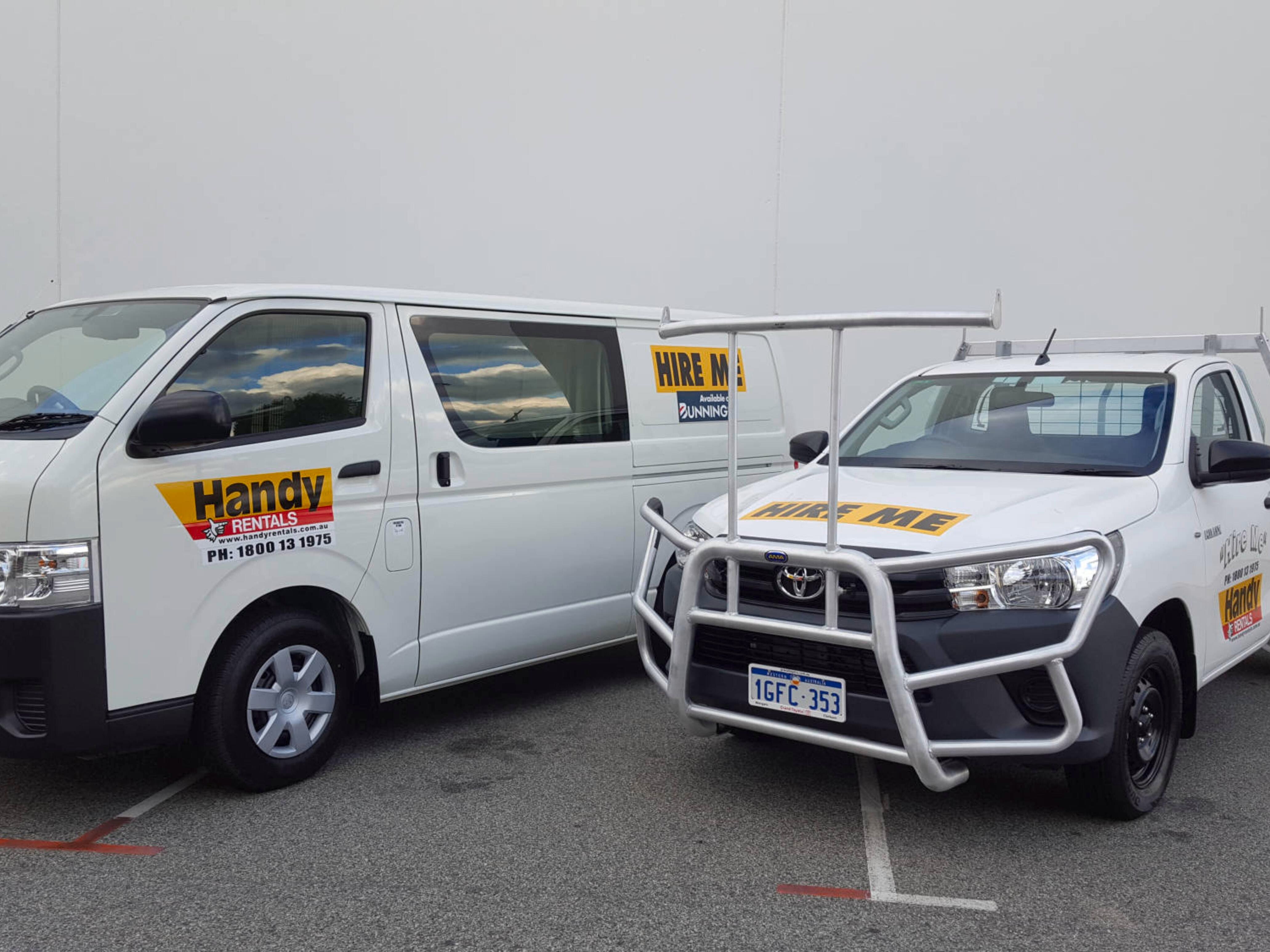 Hire a hot sale van australia