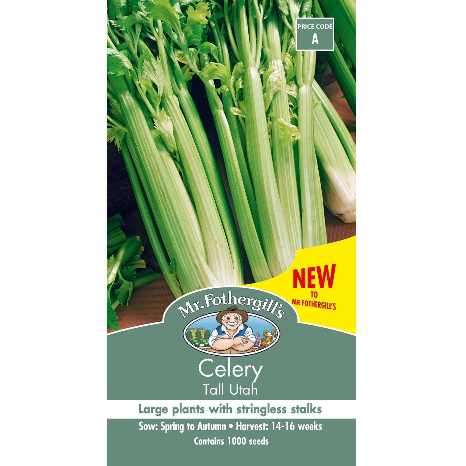 Mr Fothergill's Celery Tall Utah Seeds Bunnings Australia