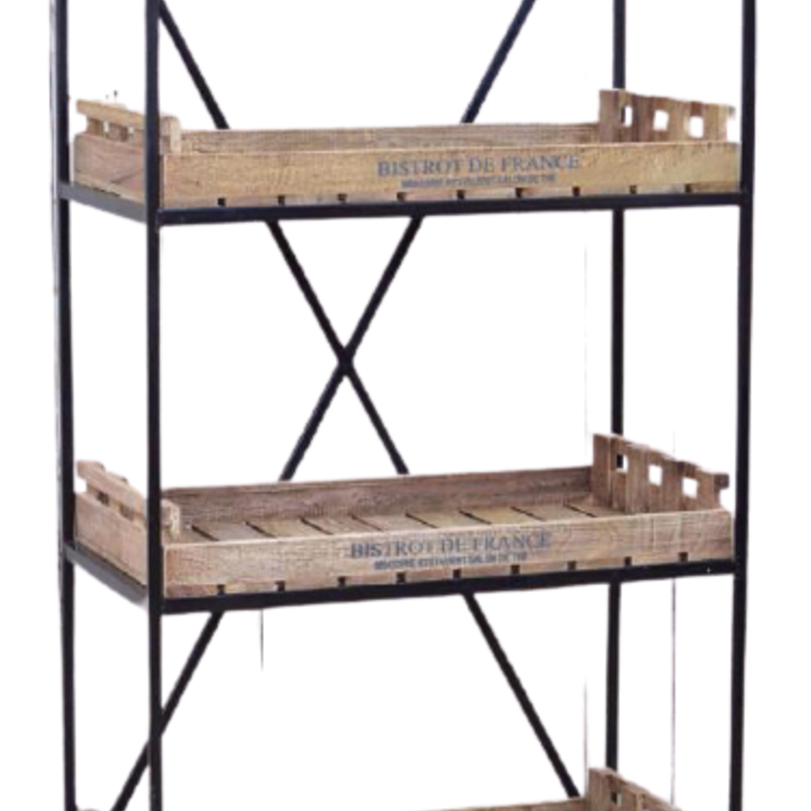 Vintage Crate Bookcase On Wheels Bunnings Australia