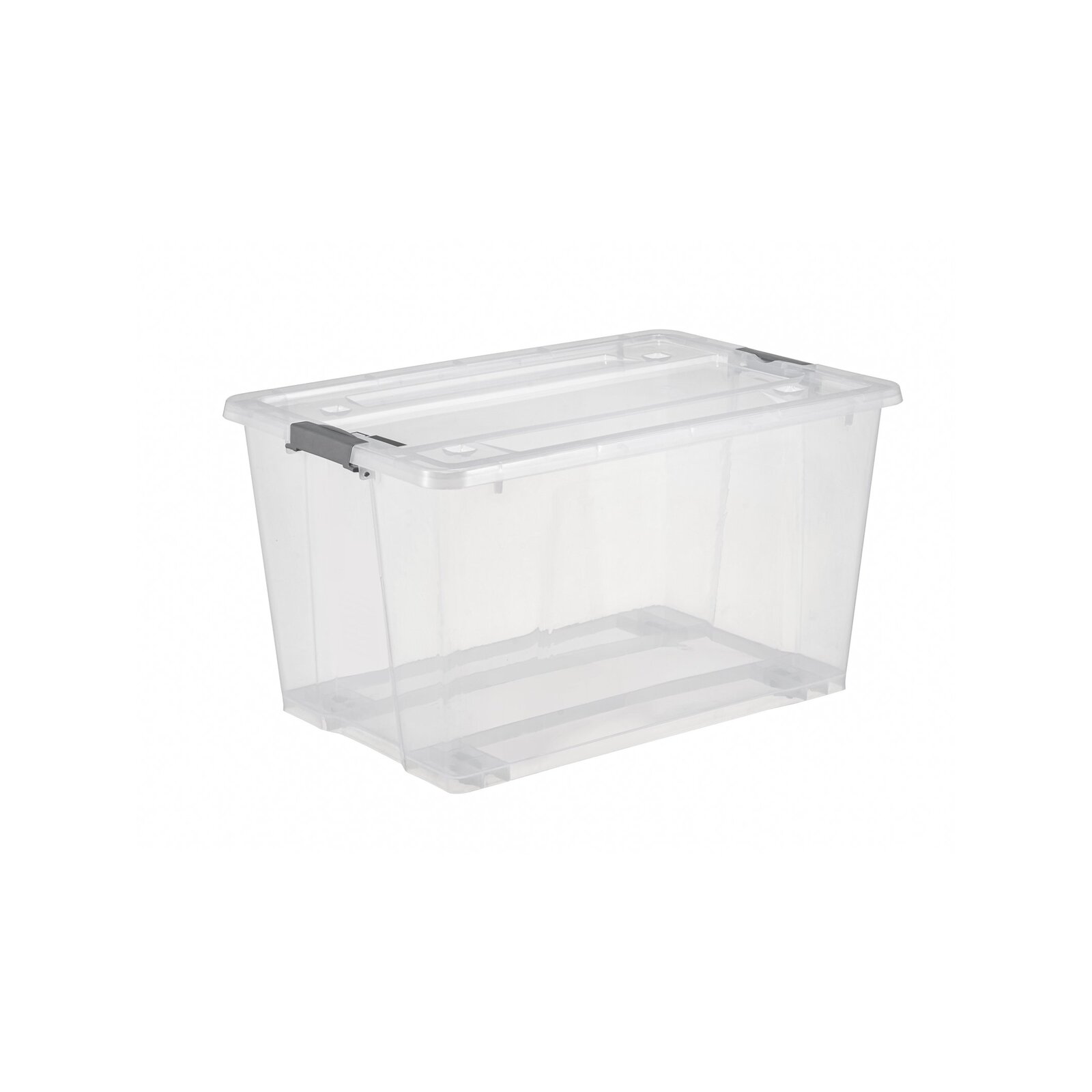 All Set 50L Clear Modular Storage Container Bunnings Australia