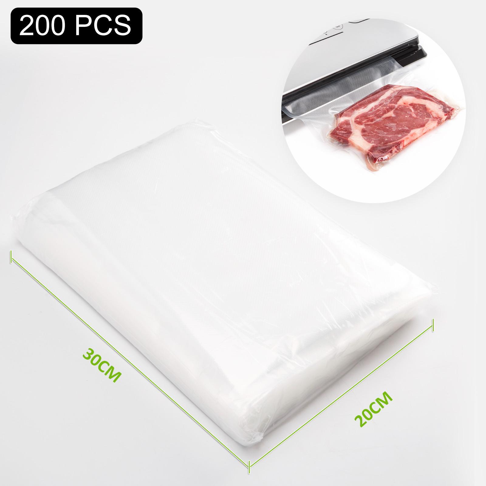 Home Ready 200 X Vacuum Food Sealer 20cm x 30cm Pre-Cut Bags - Bunnings